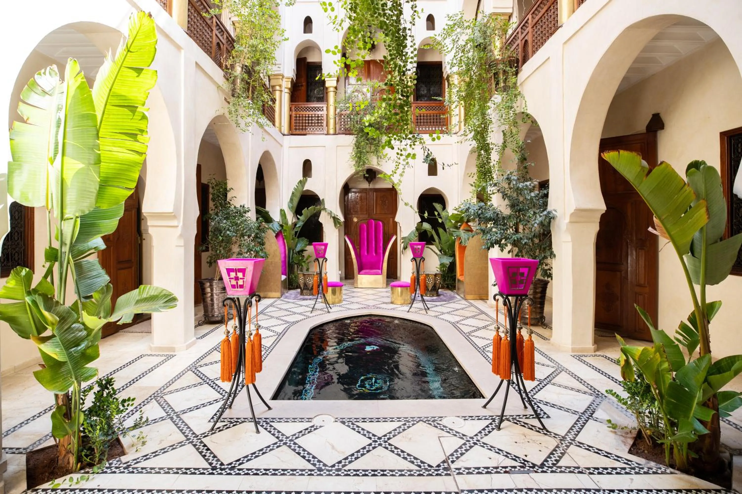 Lobby or reception in Riad Wow
