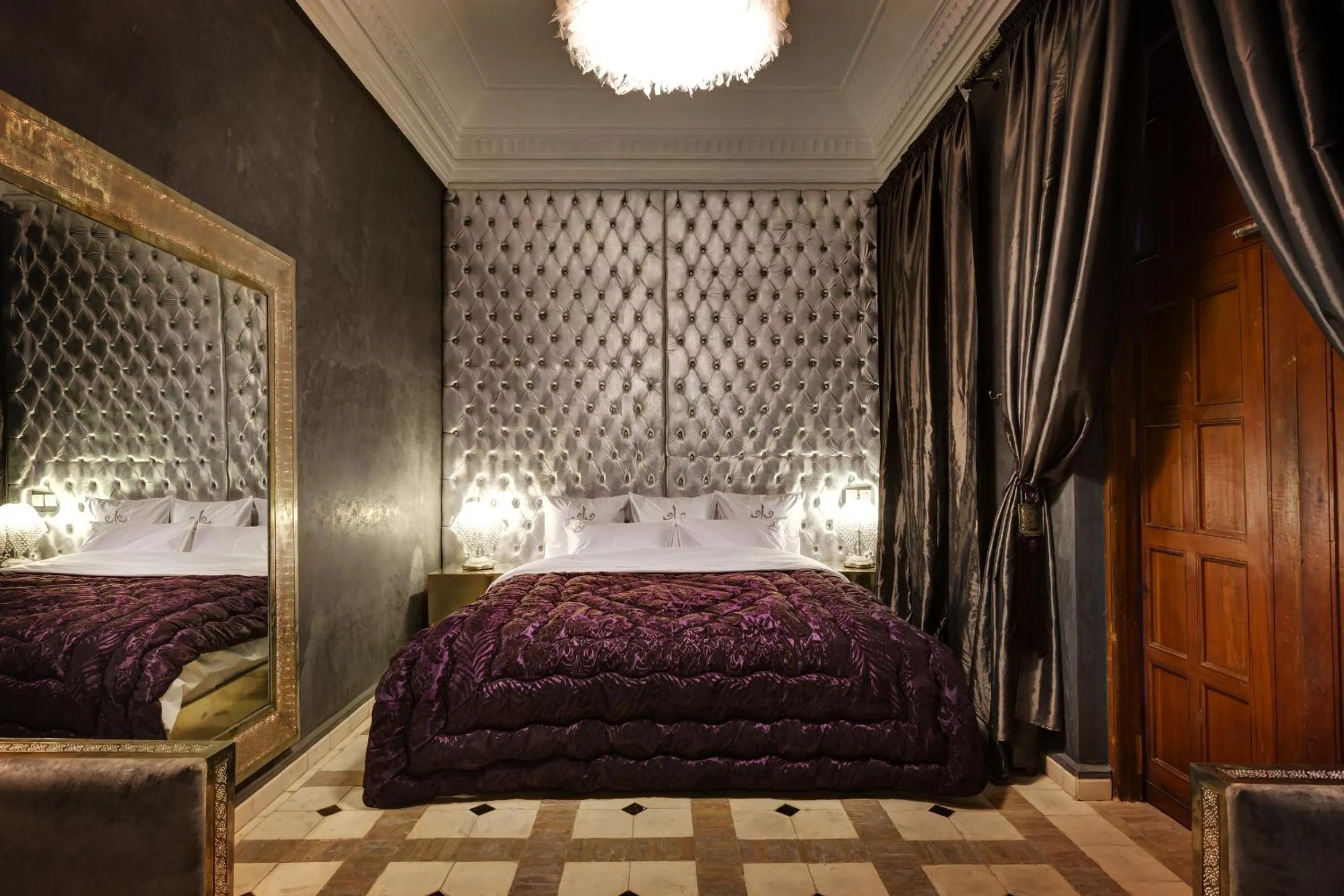 Photo of the whole room, Bed in Riad Wow