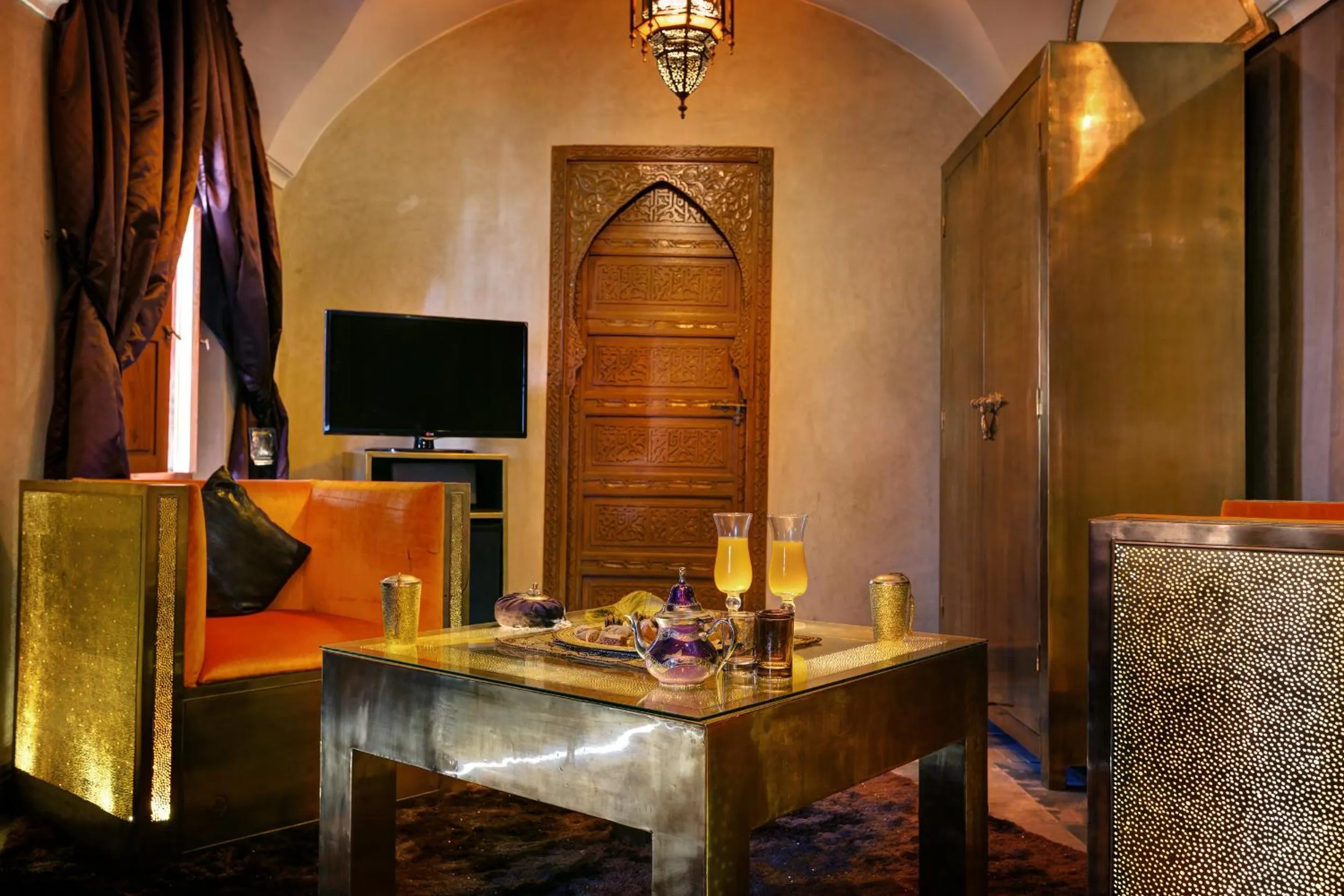 Seating area in Riad Wow