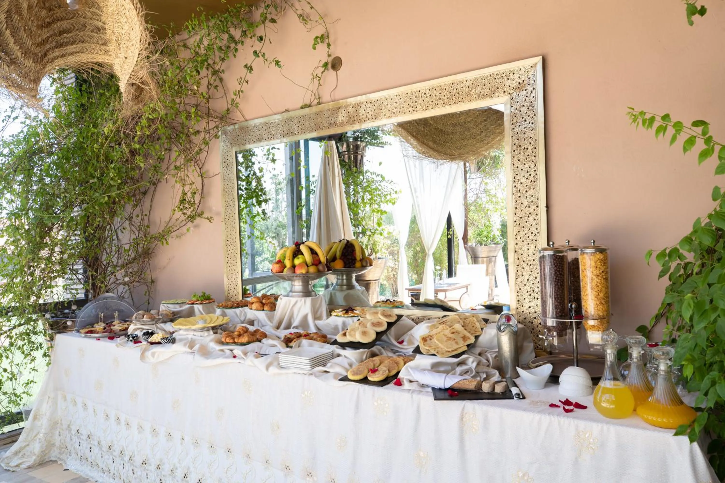 Buffet breakfast in Riad Wow