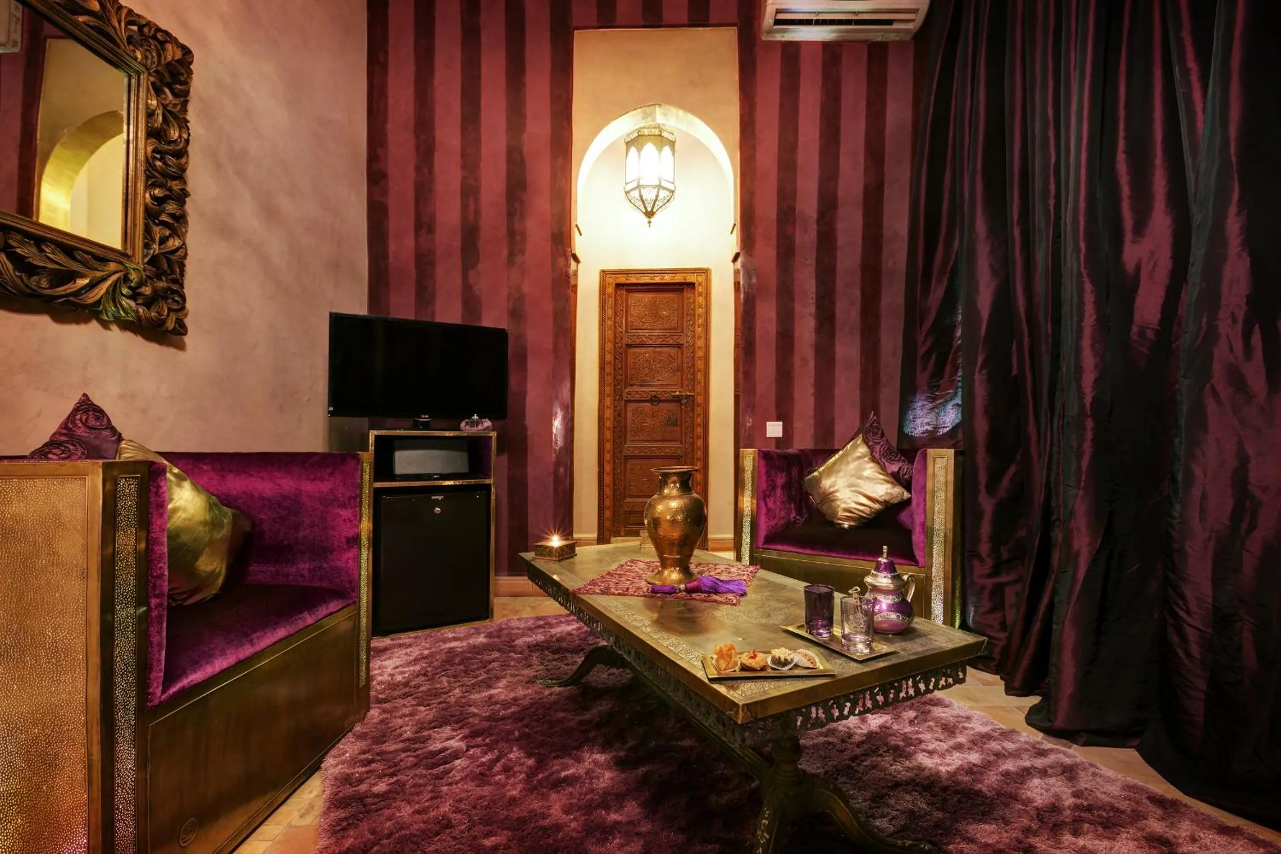 Seating area in Riad Wow