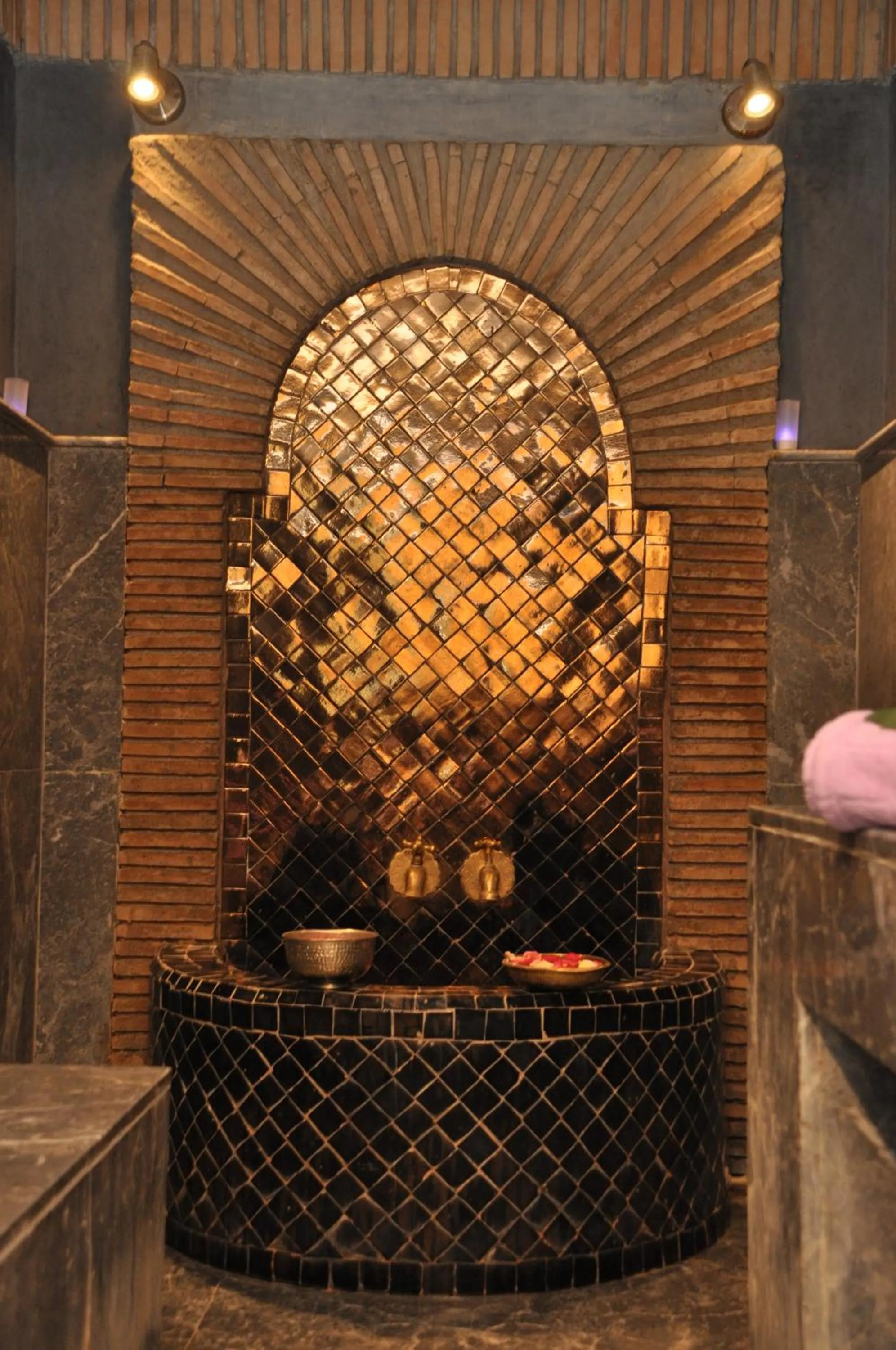 Steam room in Riad Wow