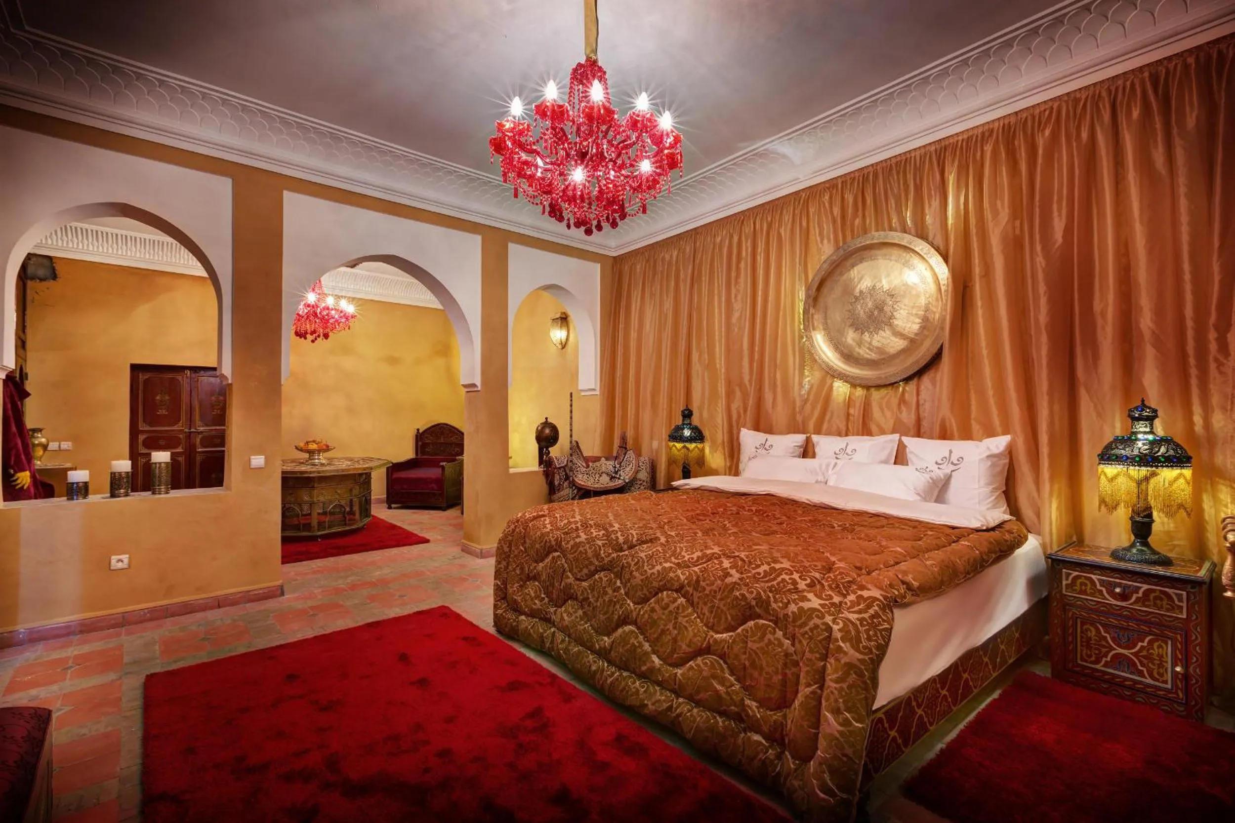 Bedroom, Bed in Riad Wow