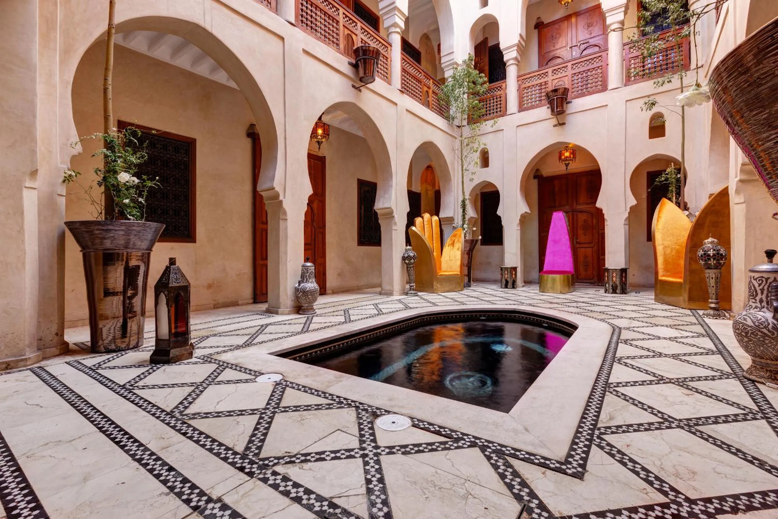 Swimming pool in Riad Wow