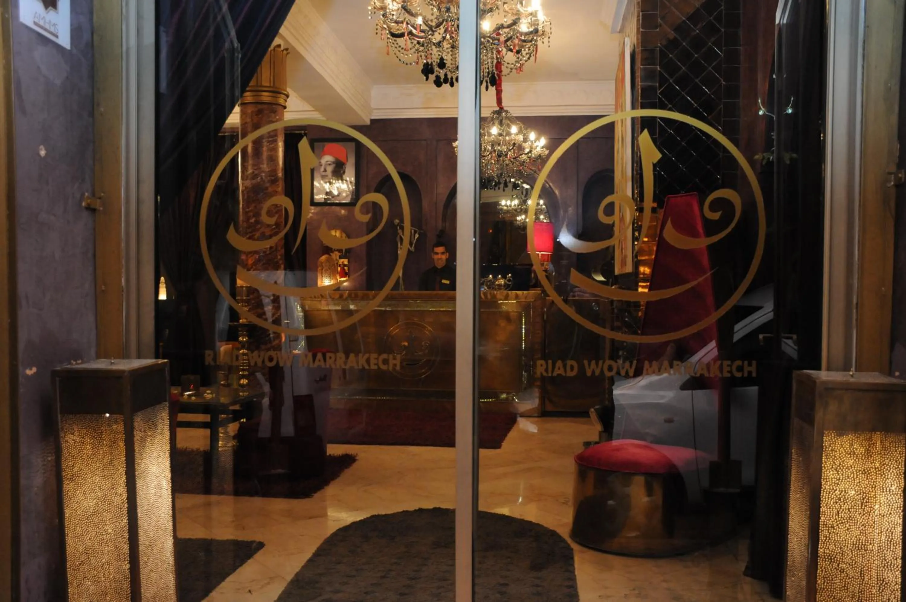 Facade/entrance in Riad Wow