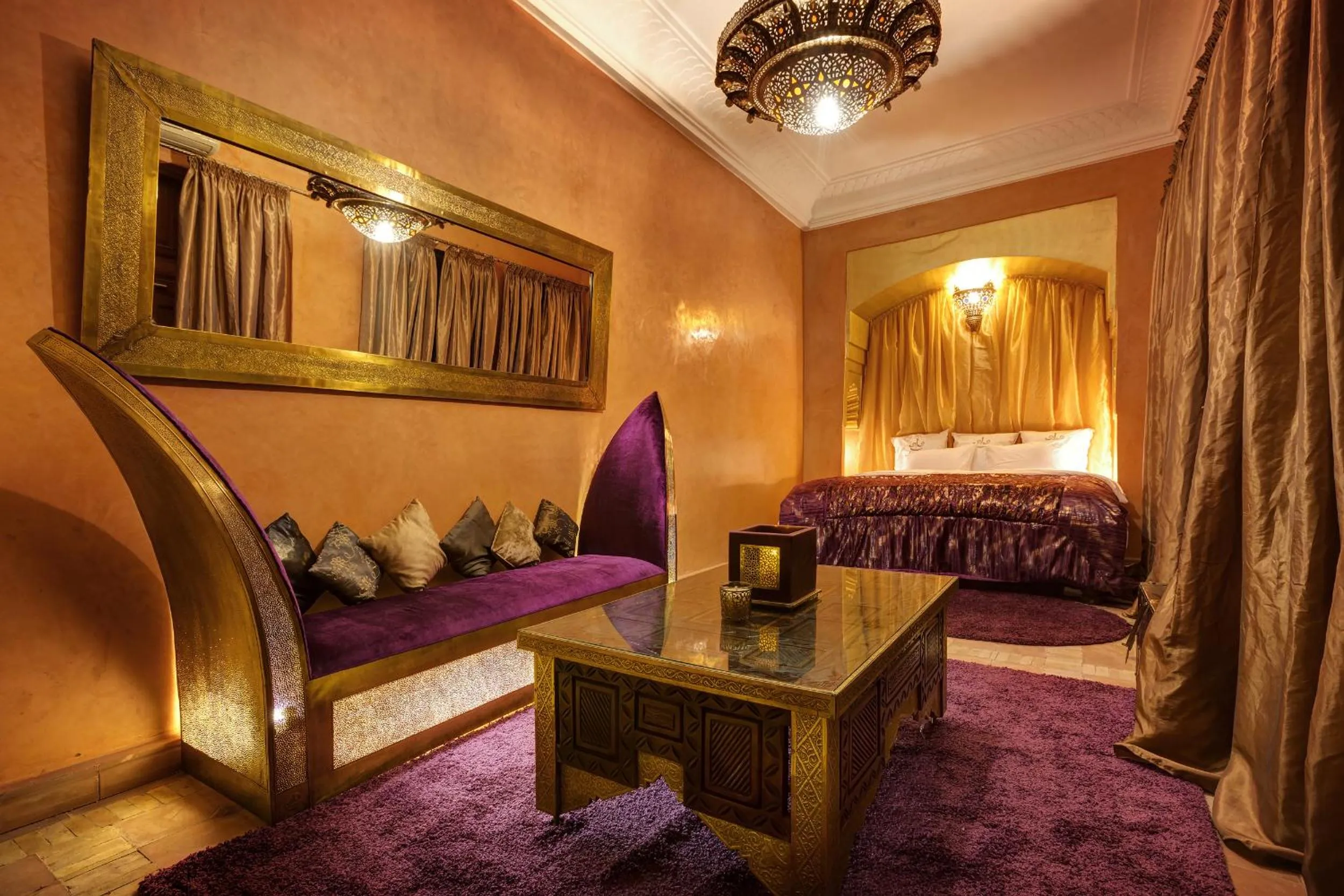 Bedroom, Bed in Riad Wow