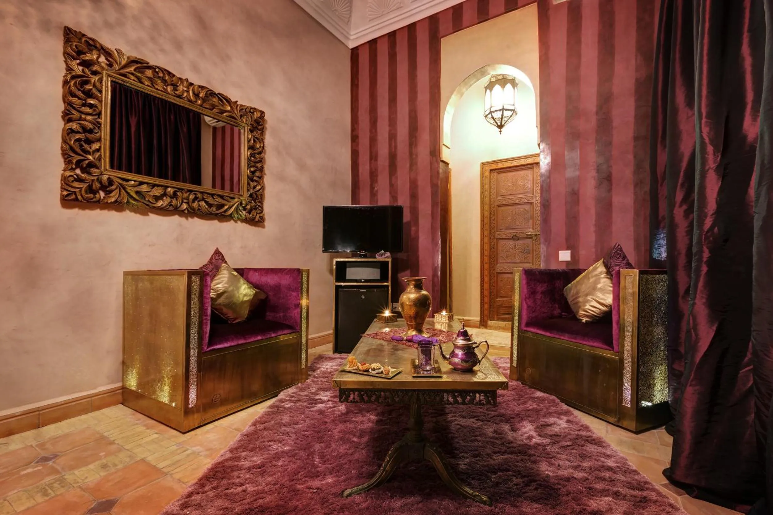 Seating area in Riad Wow