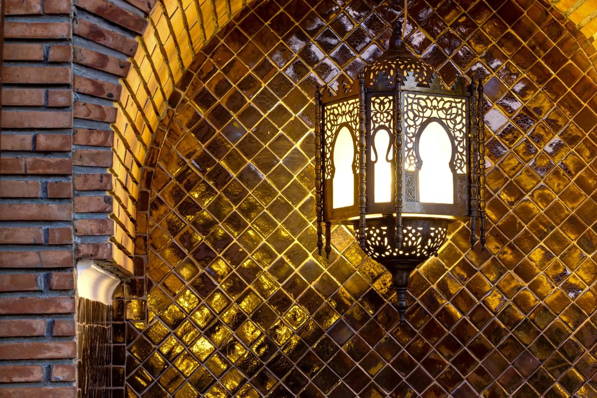 Decorative detail in Riad Wow