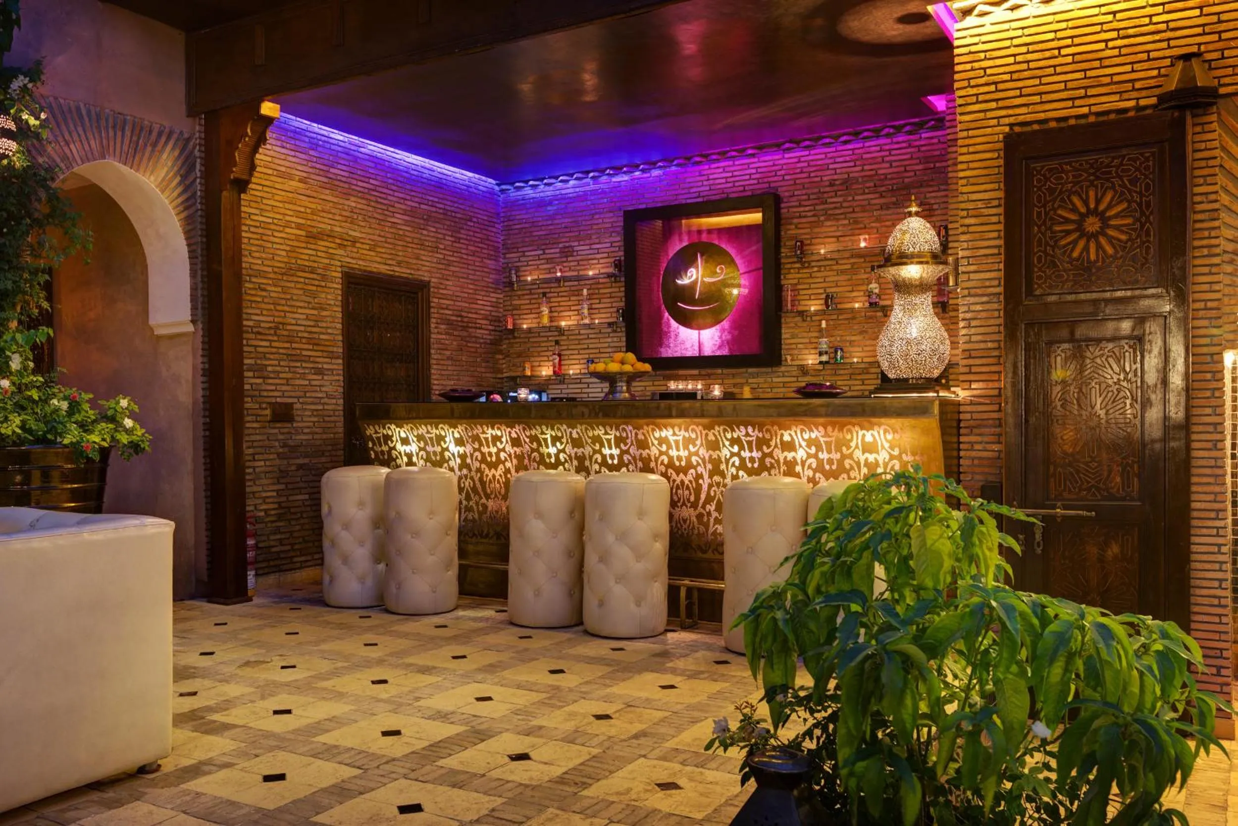 Lounge or bar in Riad Wow