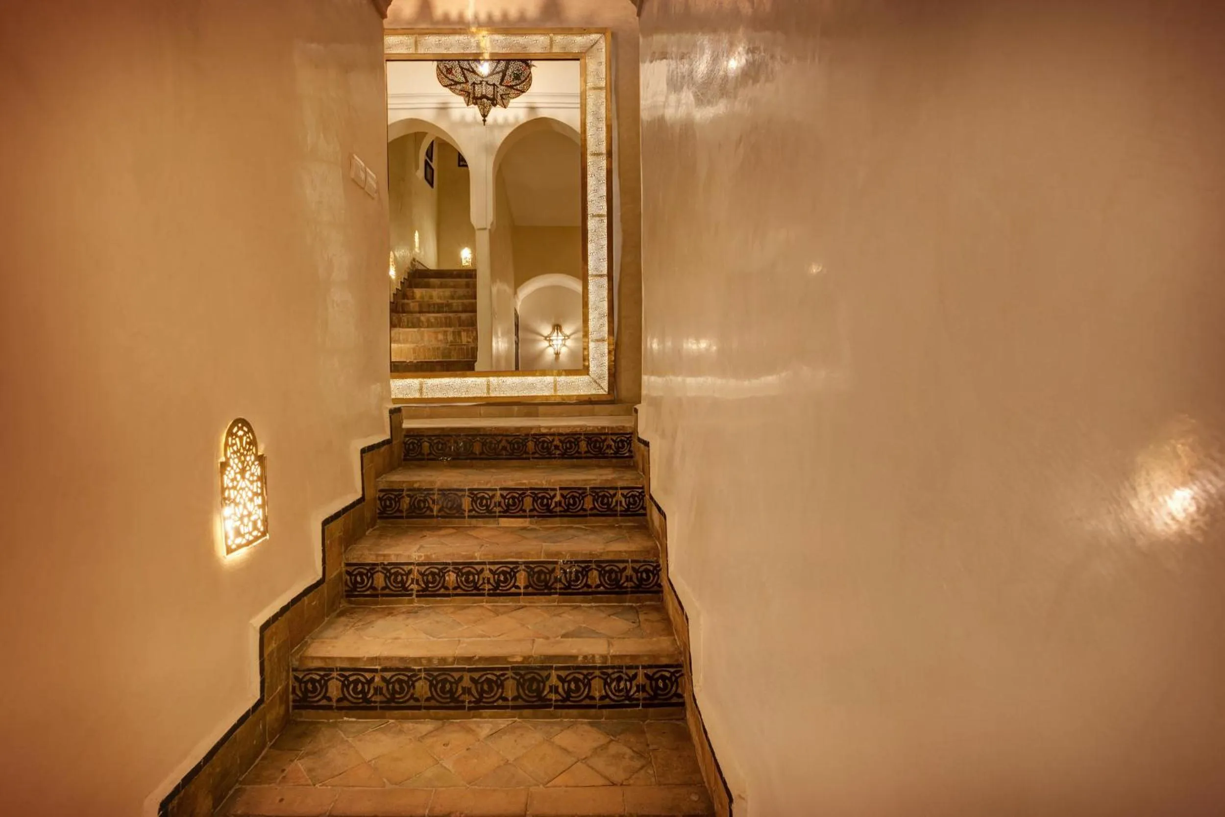 Decorative detail in Riad Wow