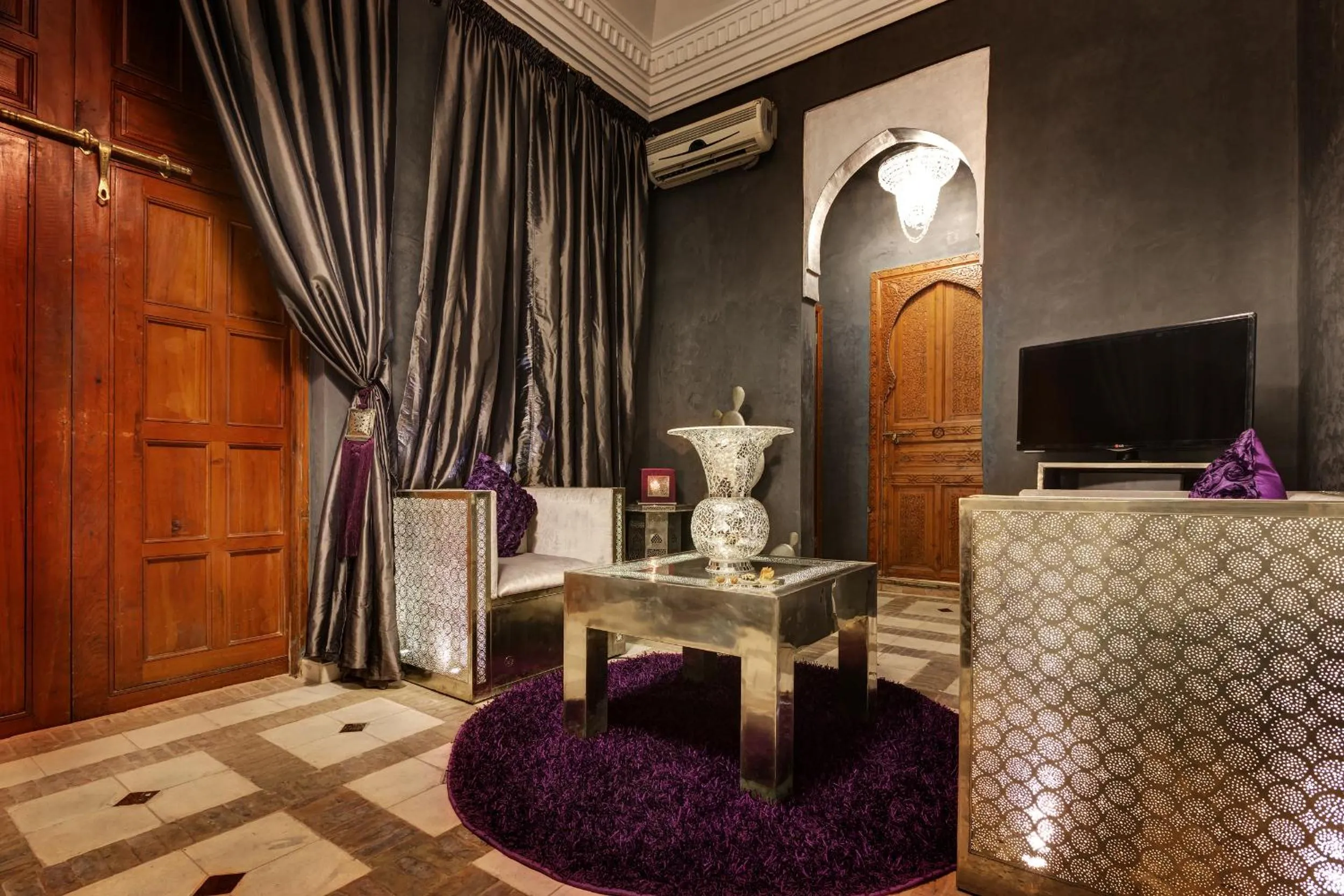 Seating area in Riad Wow