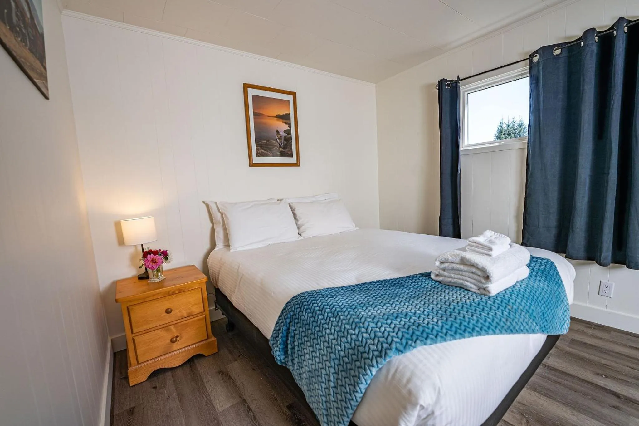 Bed in Downie Cottage by Revelstoke Vacations