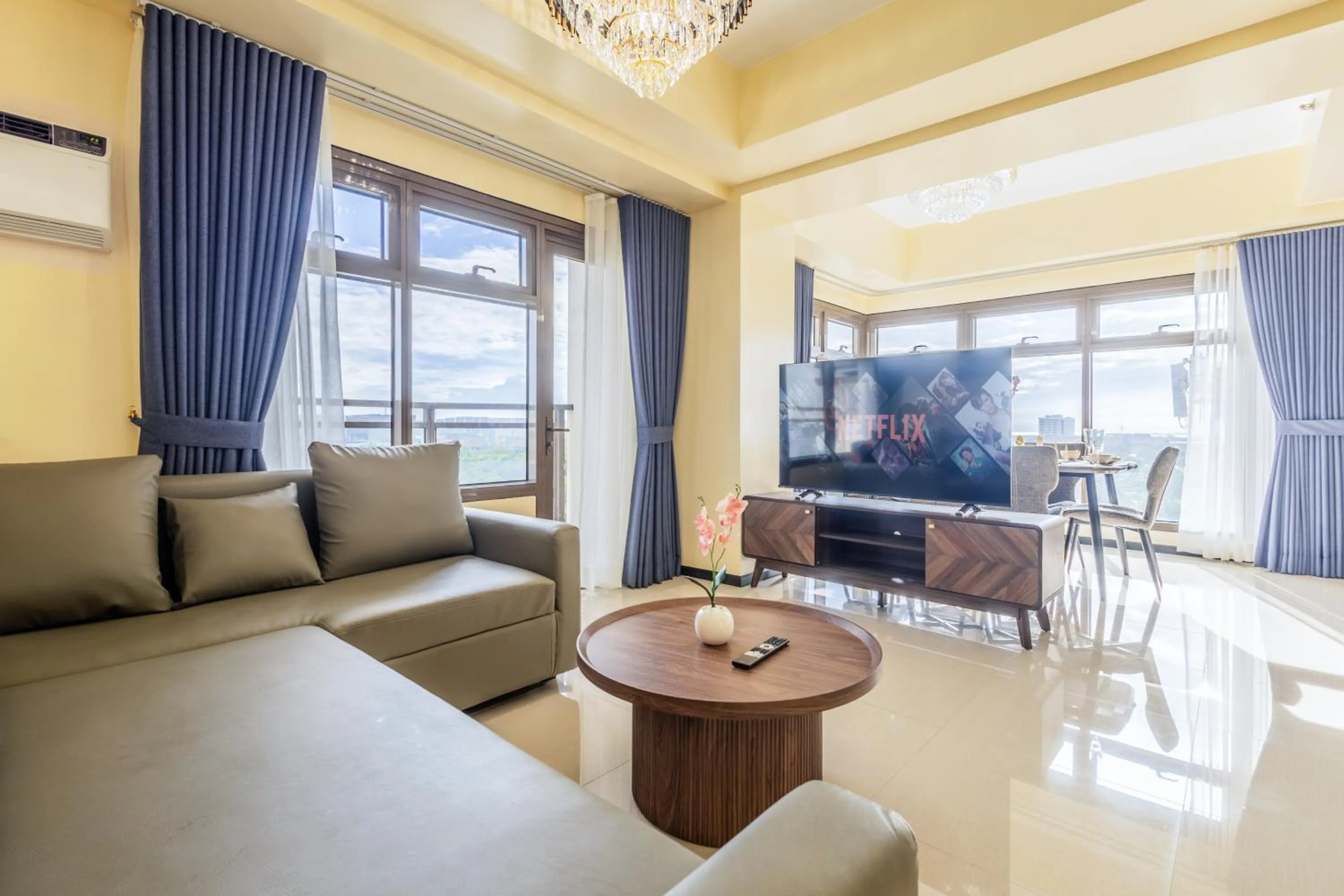 Living room in The Radiance Manila Bay