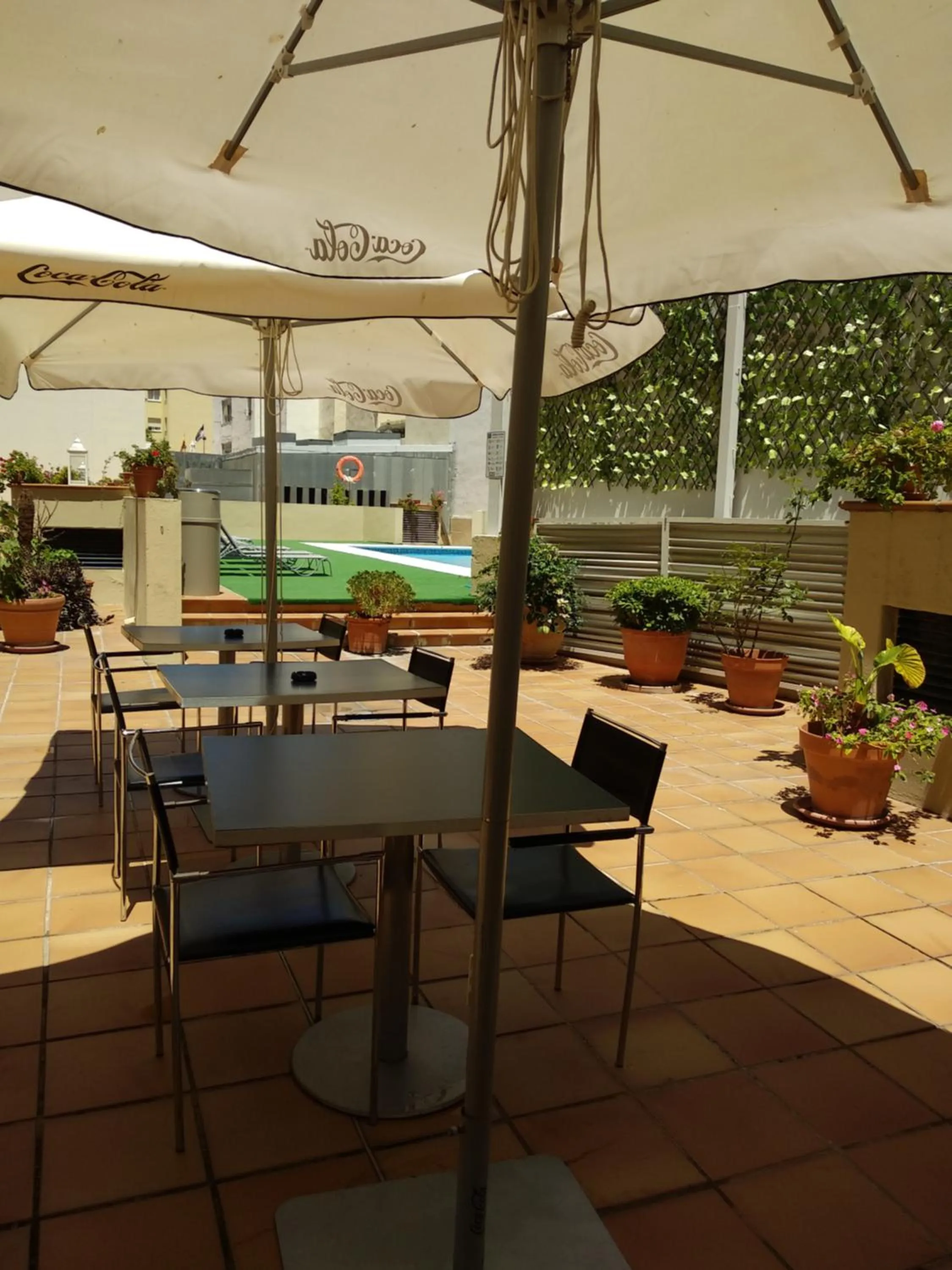 Patio in AC Hotel La Línea by Marriott