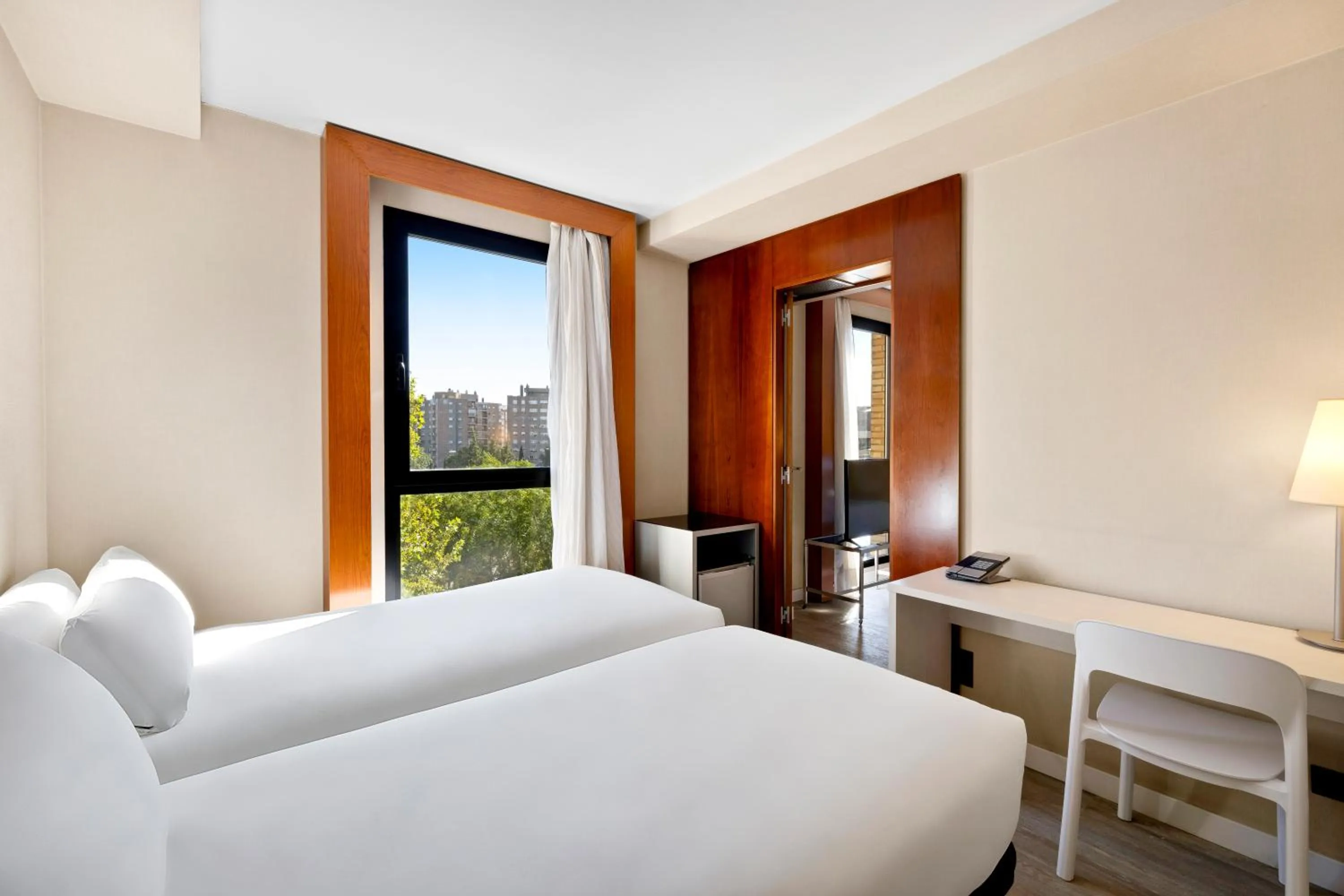 Bedroom, Bed in B&B HOTEL Zaragoza Los Enlaces Estación