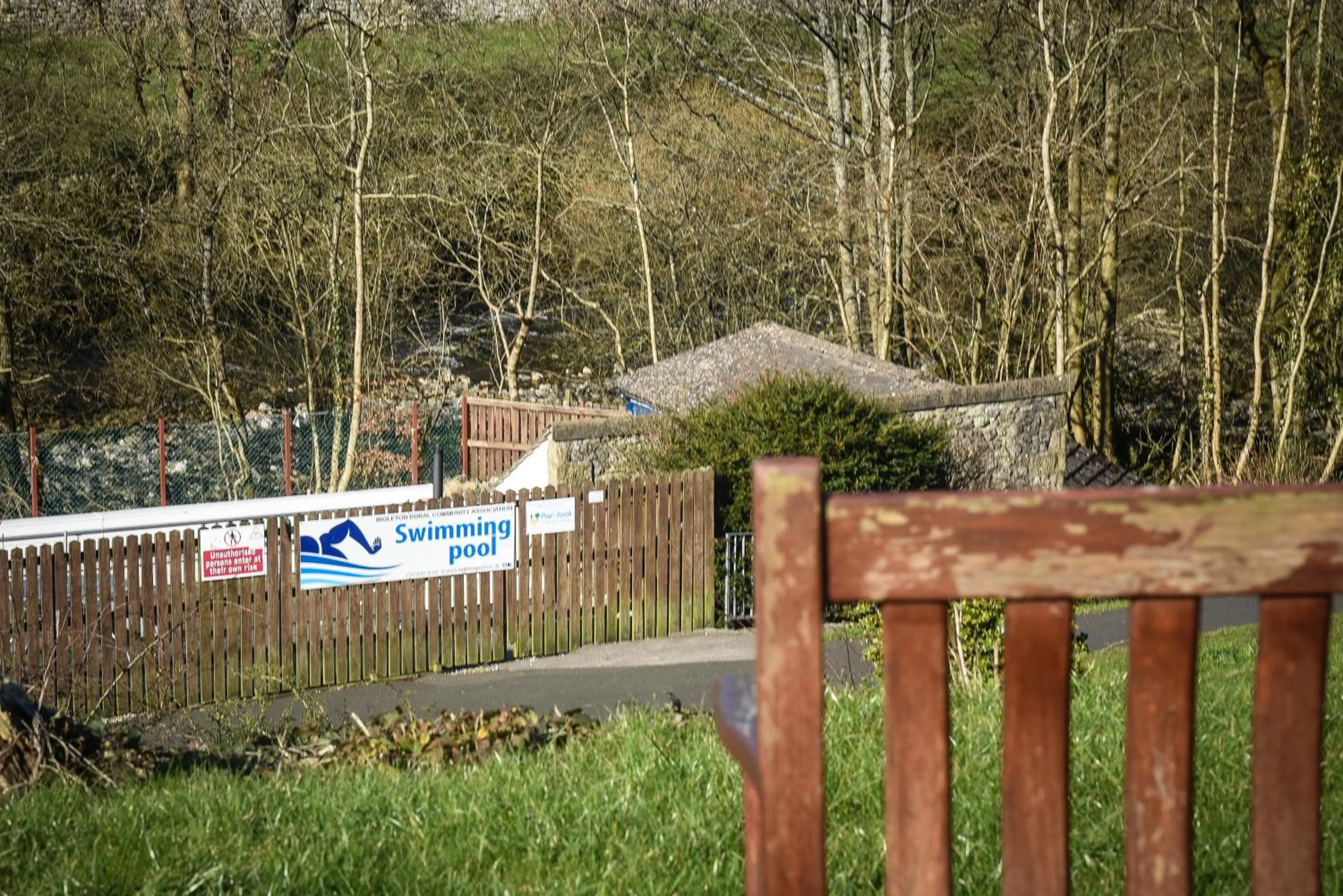 Swimming pool in Ingleton Hostel