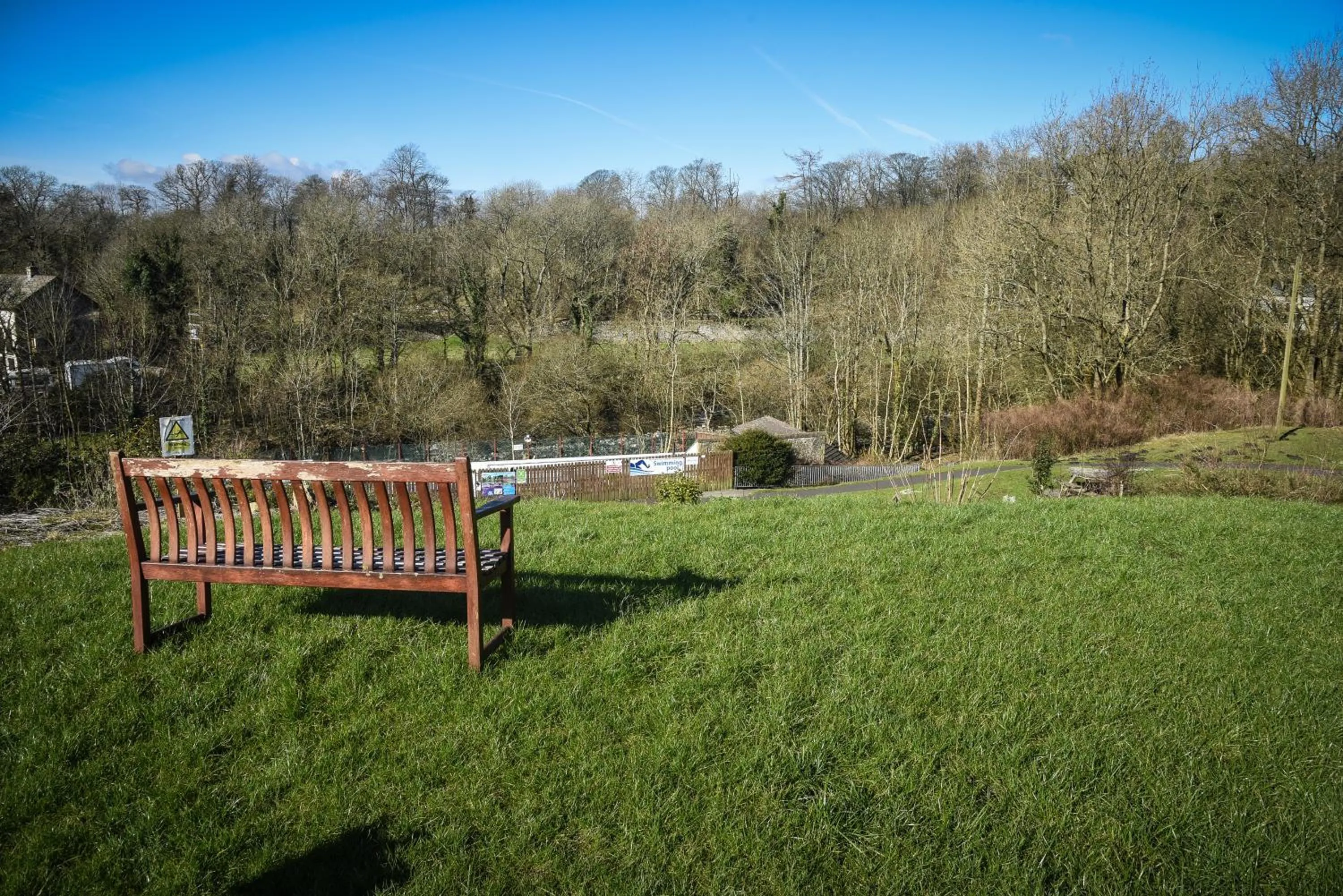 Garden in Ingleton Hostel