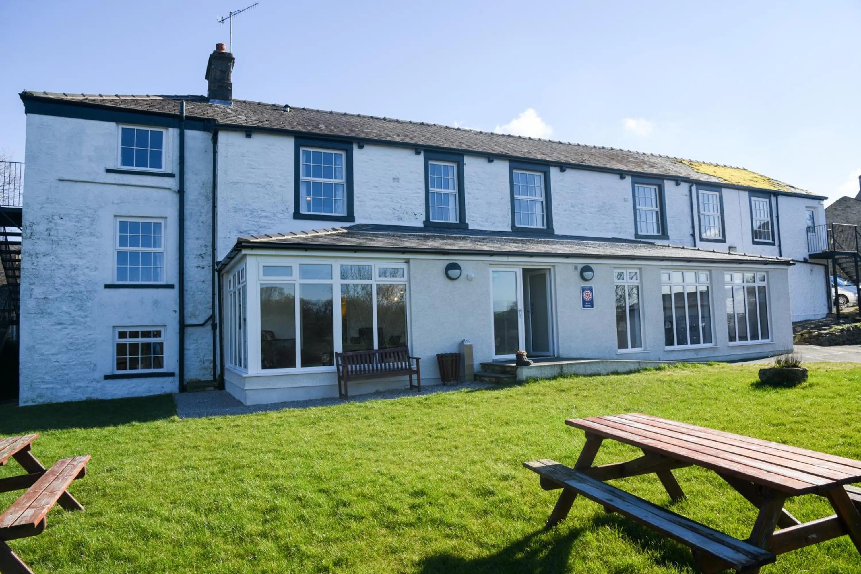 Garden in Ingleton Hostel
