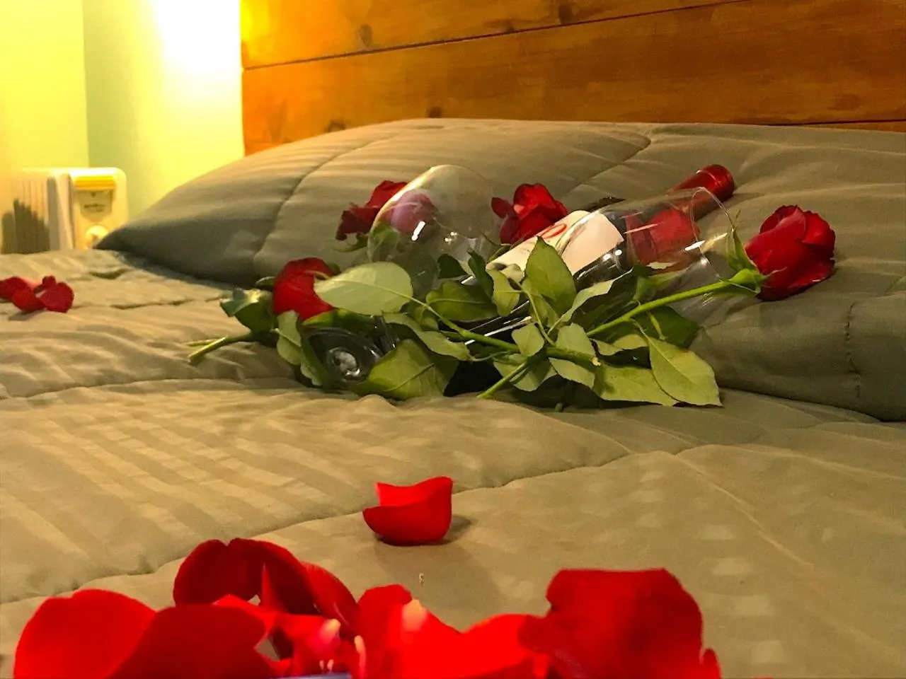 Bed in Pousada Atalaia