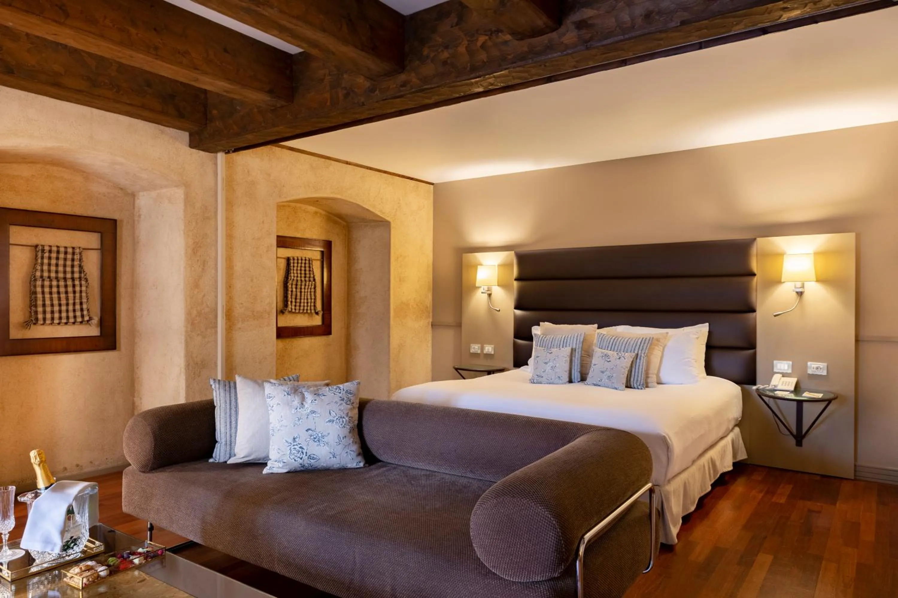 Bedroom, Bed in Hospes Palacio de San Esteban, a Member of Design Hotels