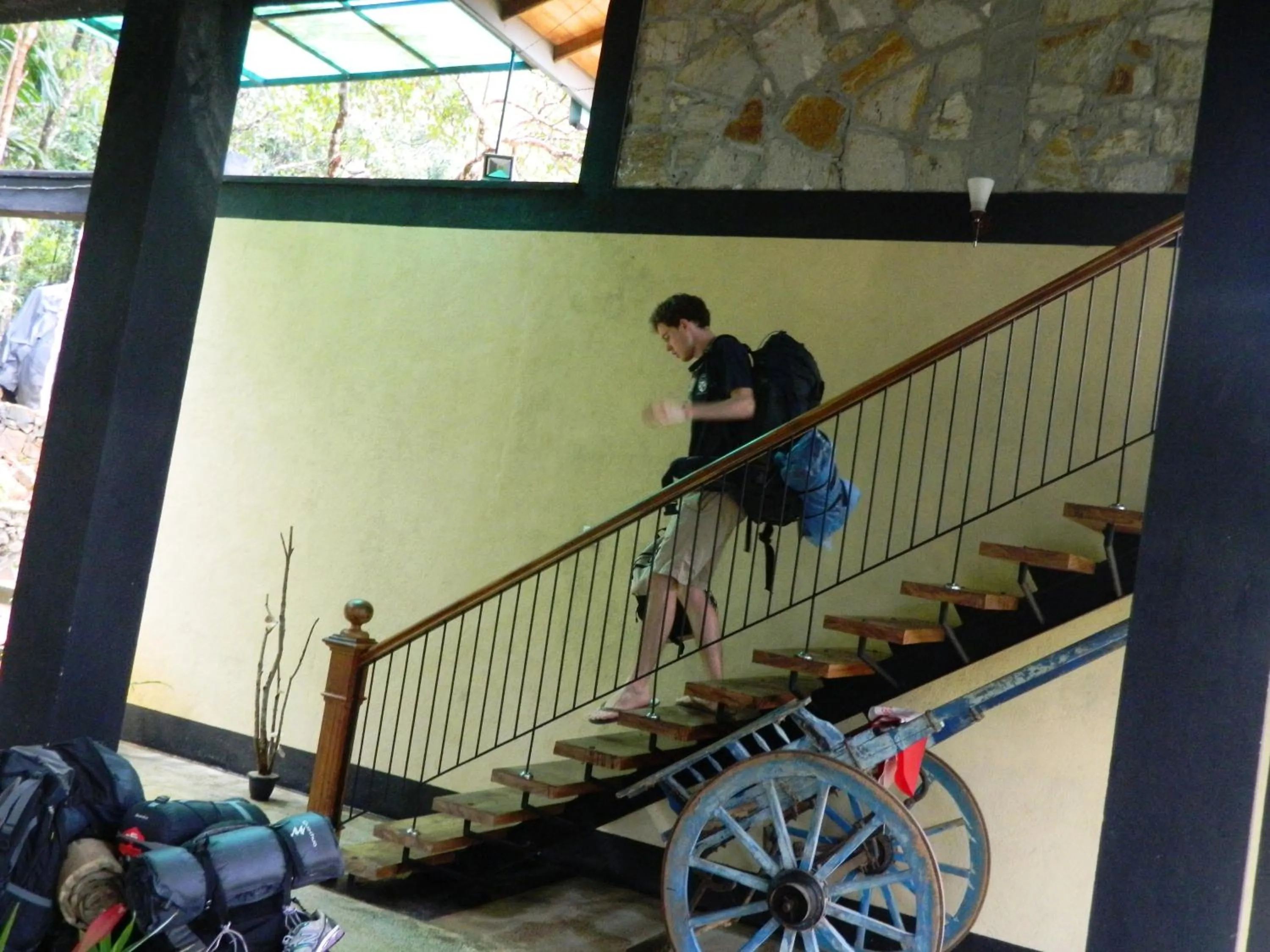 group of guests in Birds Paradise Hotel