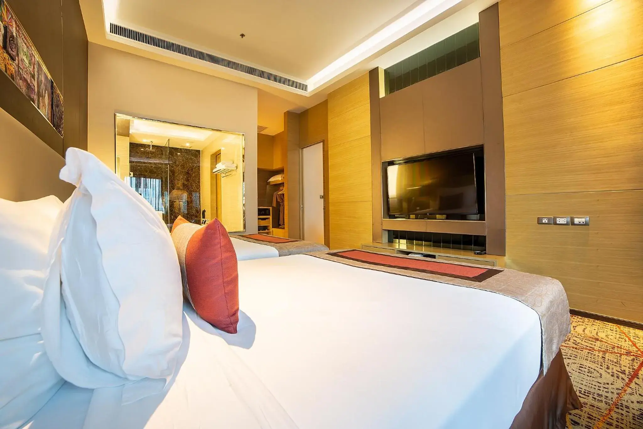 Bed in Graceland Bangkok by Grace Hotel - SHA Extra Plus Bed in Graceland Bangkok by Grace Hotel - SHA Extra Plus
