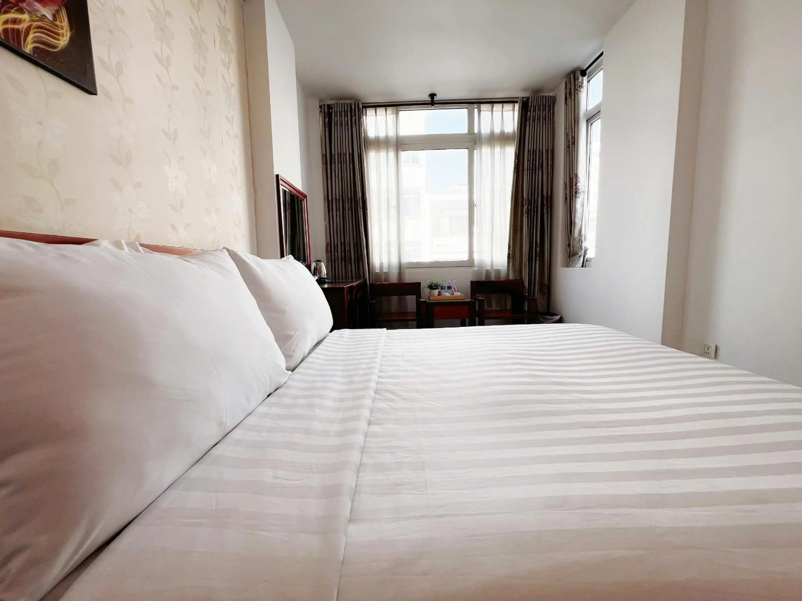 Property building, Bed in SaiGon Europe Hotel