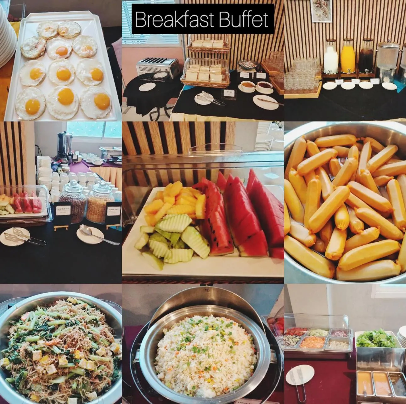 Buffet breakfast in Ahad Suite Aonang