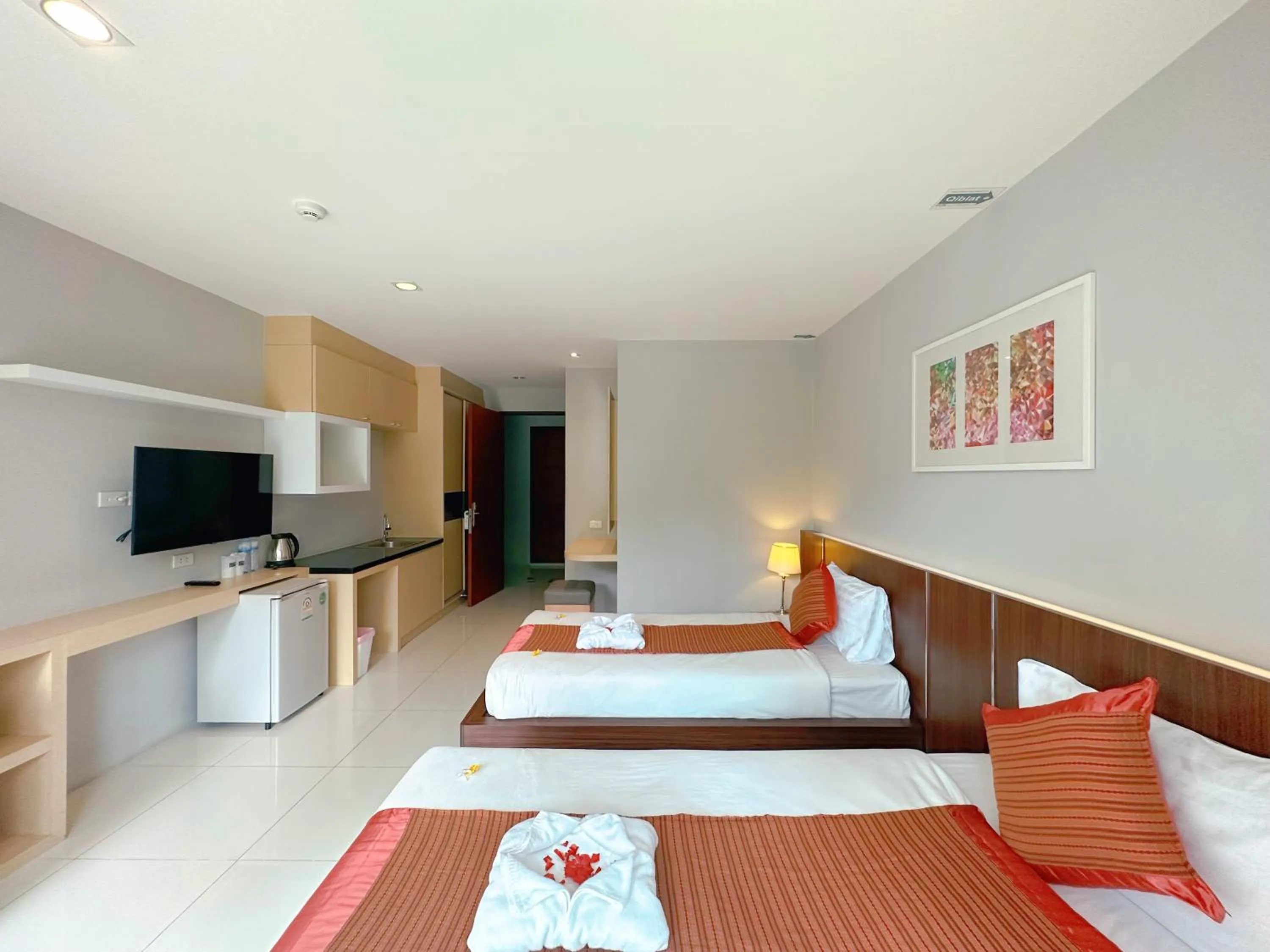 Bed in Ahad Suite Aonang