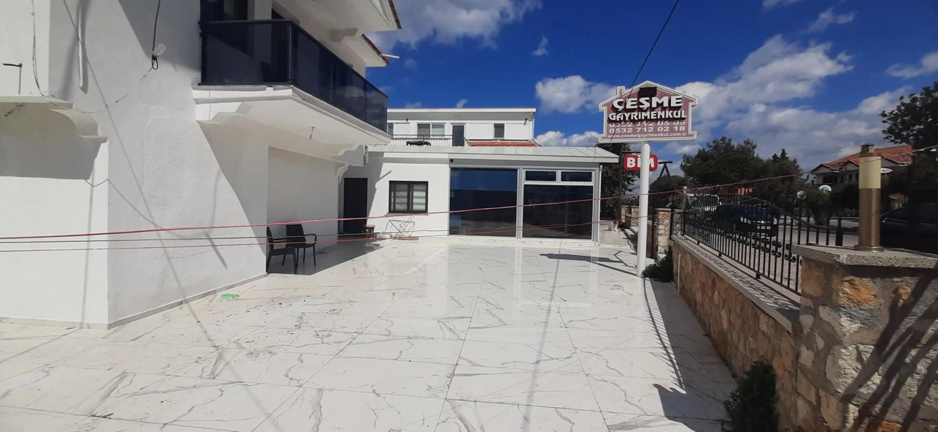 Garden in Çeşme holiday homes