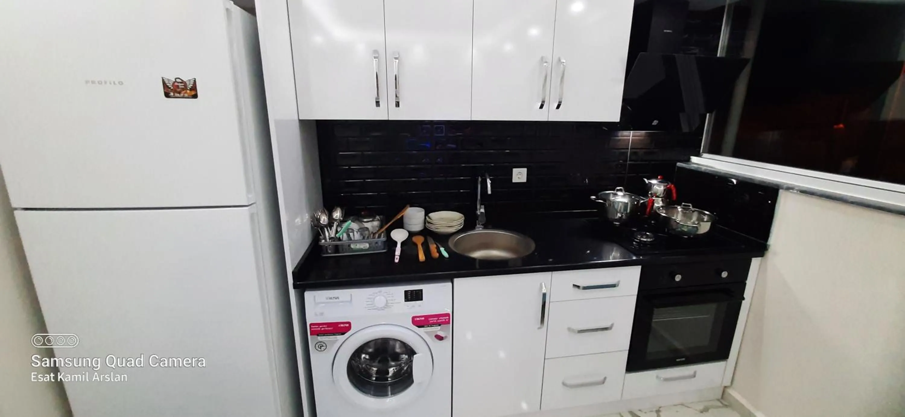 Kitchen or kitchenette in Çeşme holiday homes