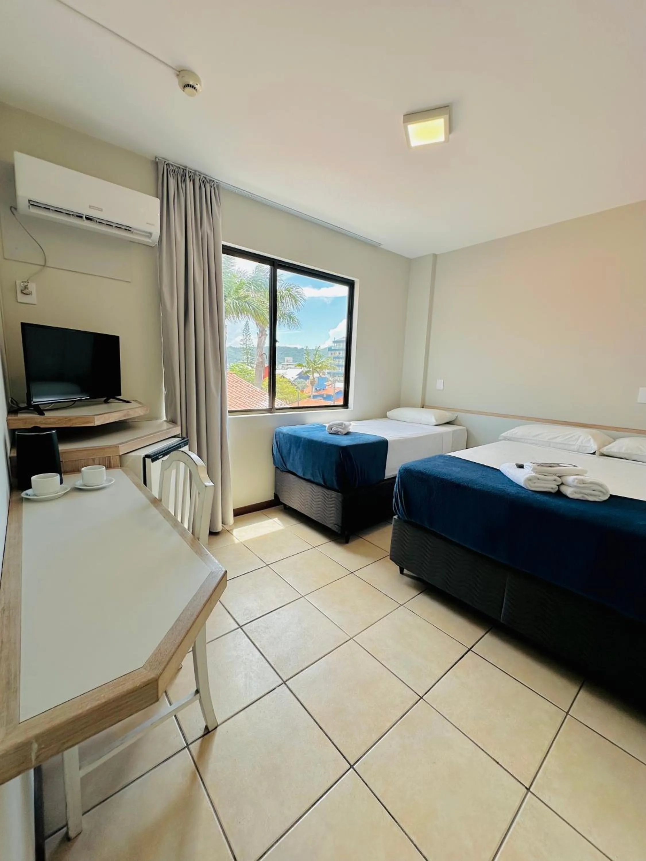 Photo of the whole room, Bed in Gaivotas Praia Hotel