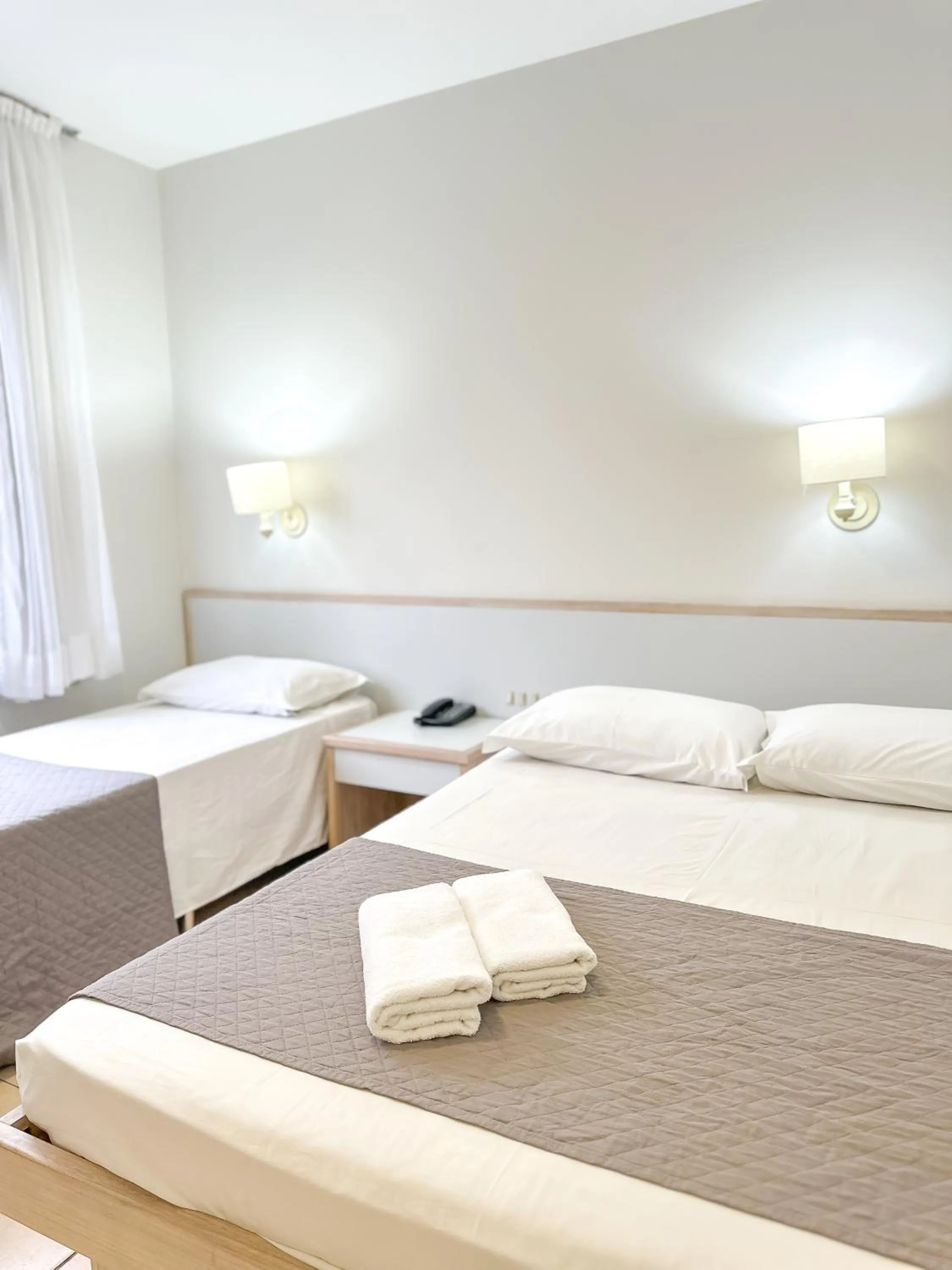 Bed in Gaivotas Praia Hotel