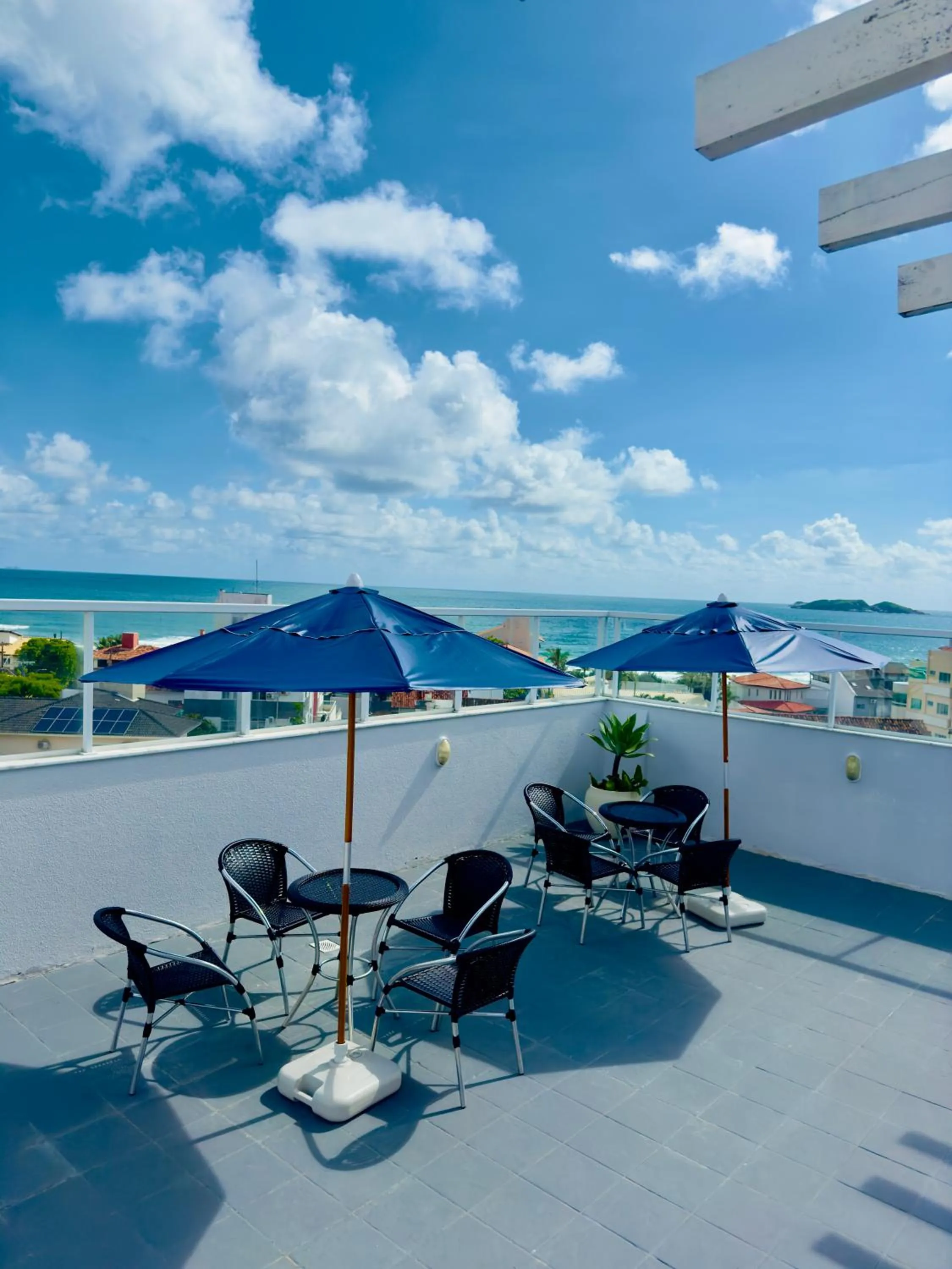 Balcony/Terrace in Gaivotas Praia Hotel