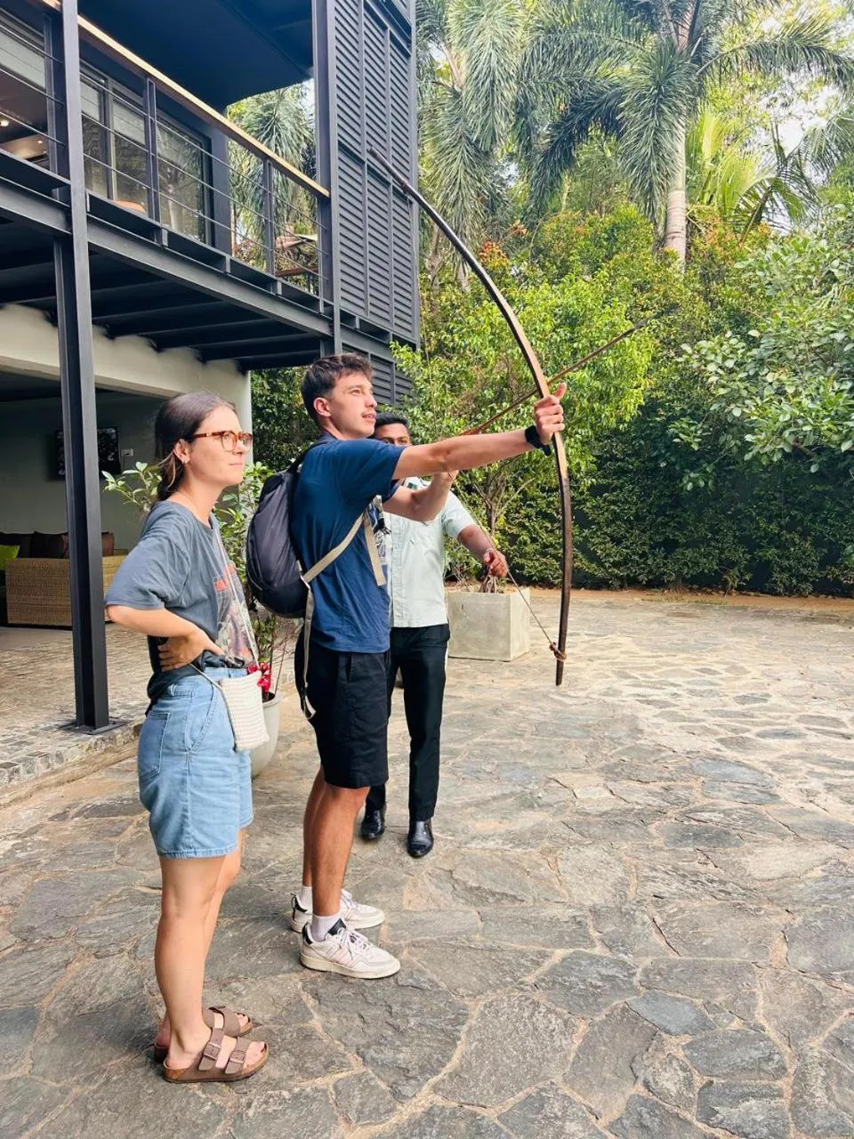 Guests in Mapakada Village - Mahiyanganaya