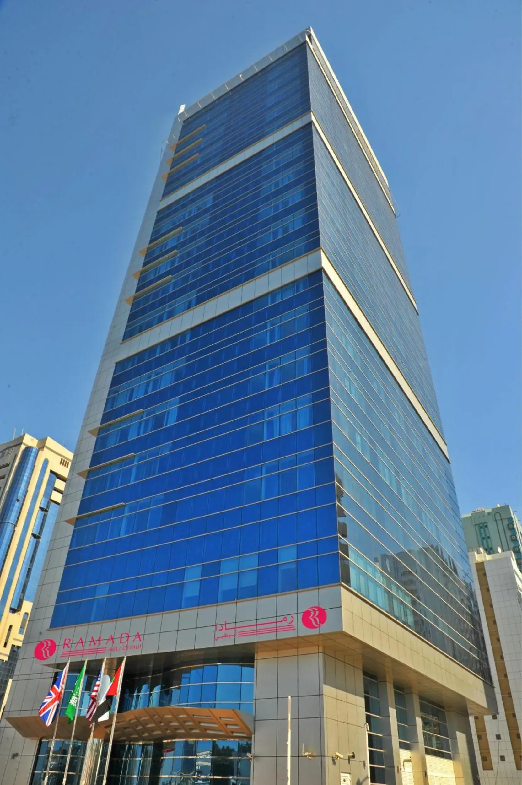 Property building in Ramada Abu Dhabi Corniche Property building in Ramada Abu Dhabi Corniche