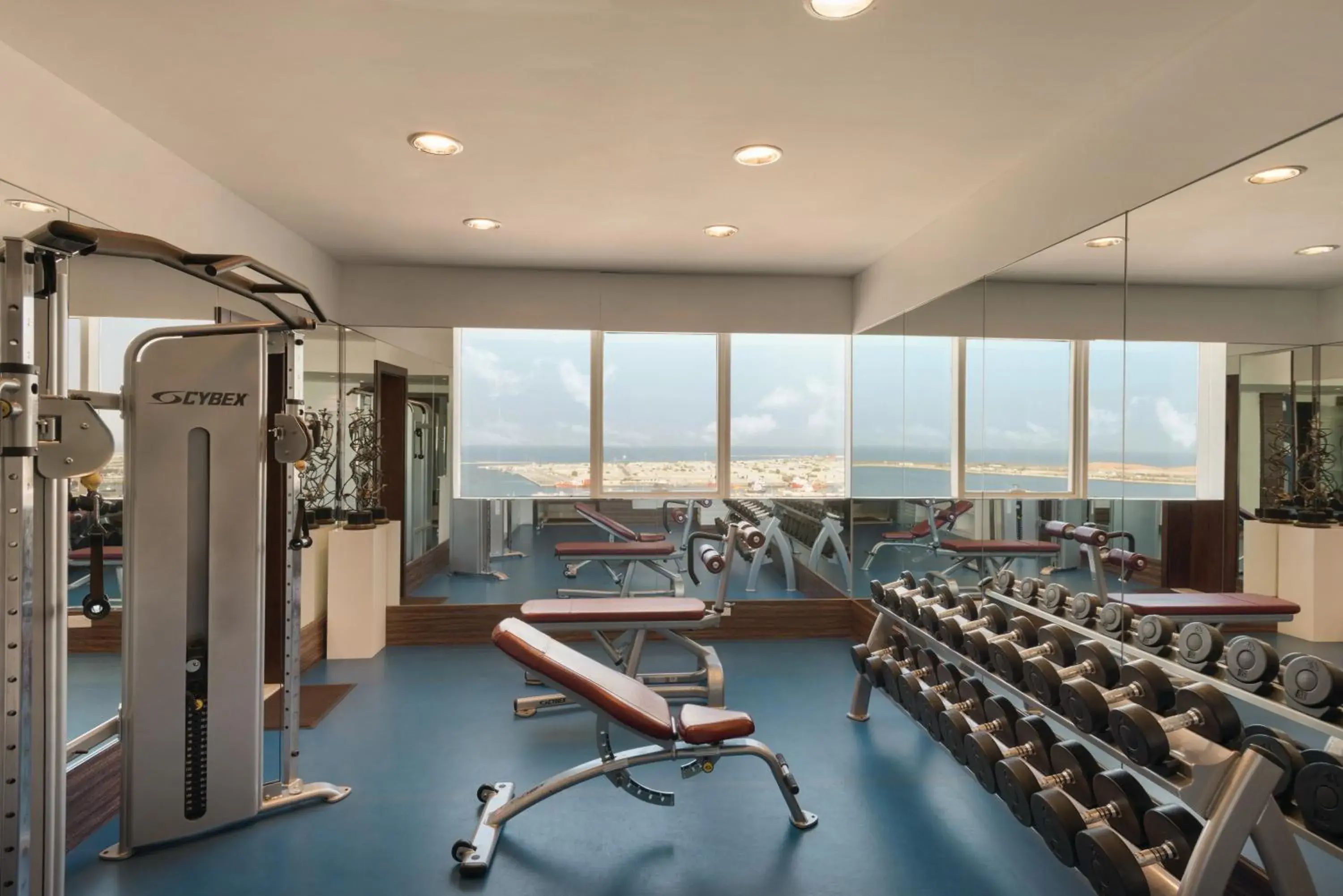 Fitness centre/facilities in Ramada Abu Dhabi Corniche Fitness centre/facilities in Ramada Abu Dhabi Corniche