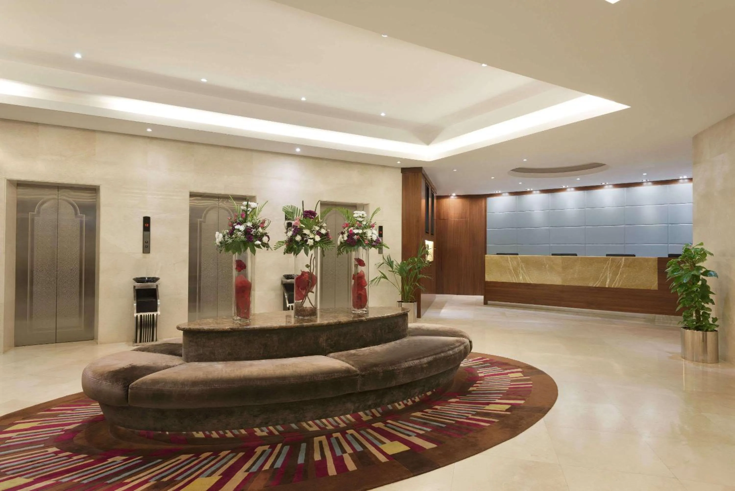 Lobby or reception in Ramada Abu Dhabi Corniche