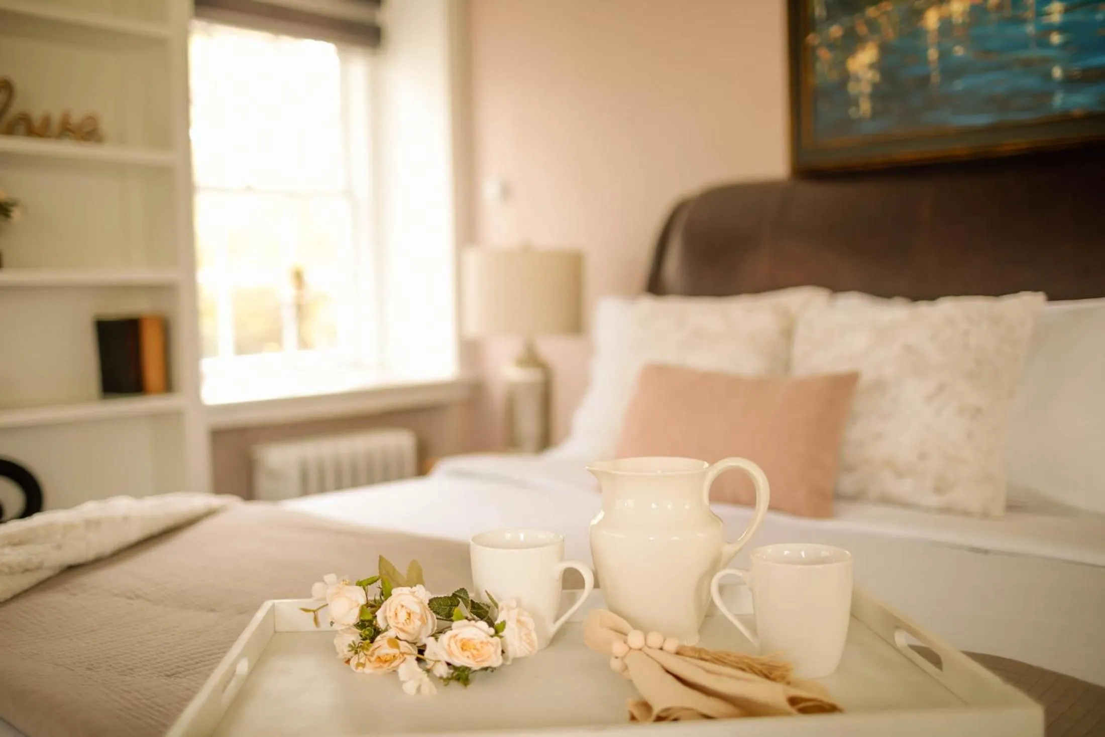 Bed in Chimney Hill Estate Inn