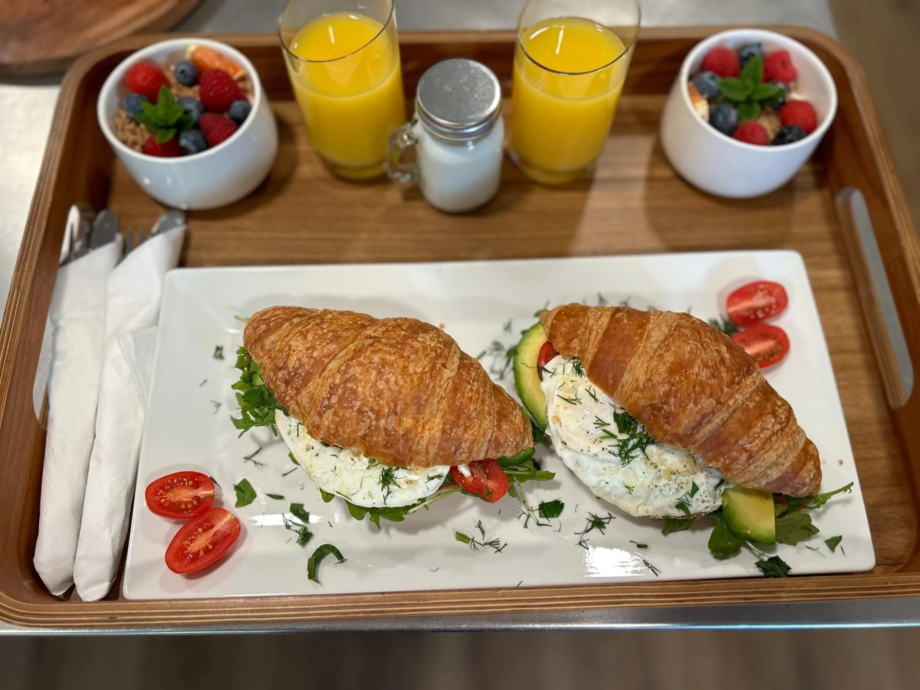 Food in Chimney Hill Estate Inn