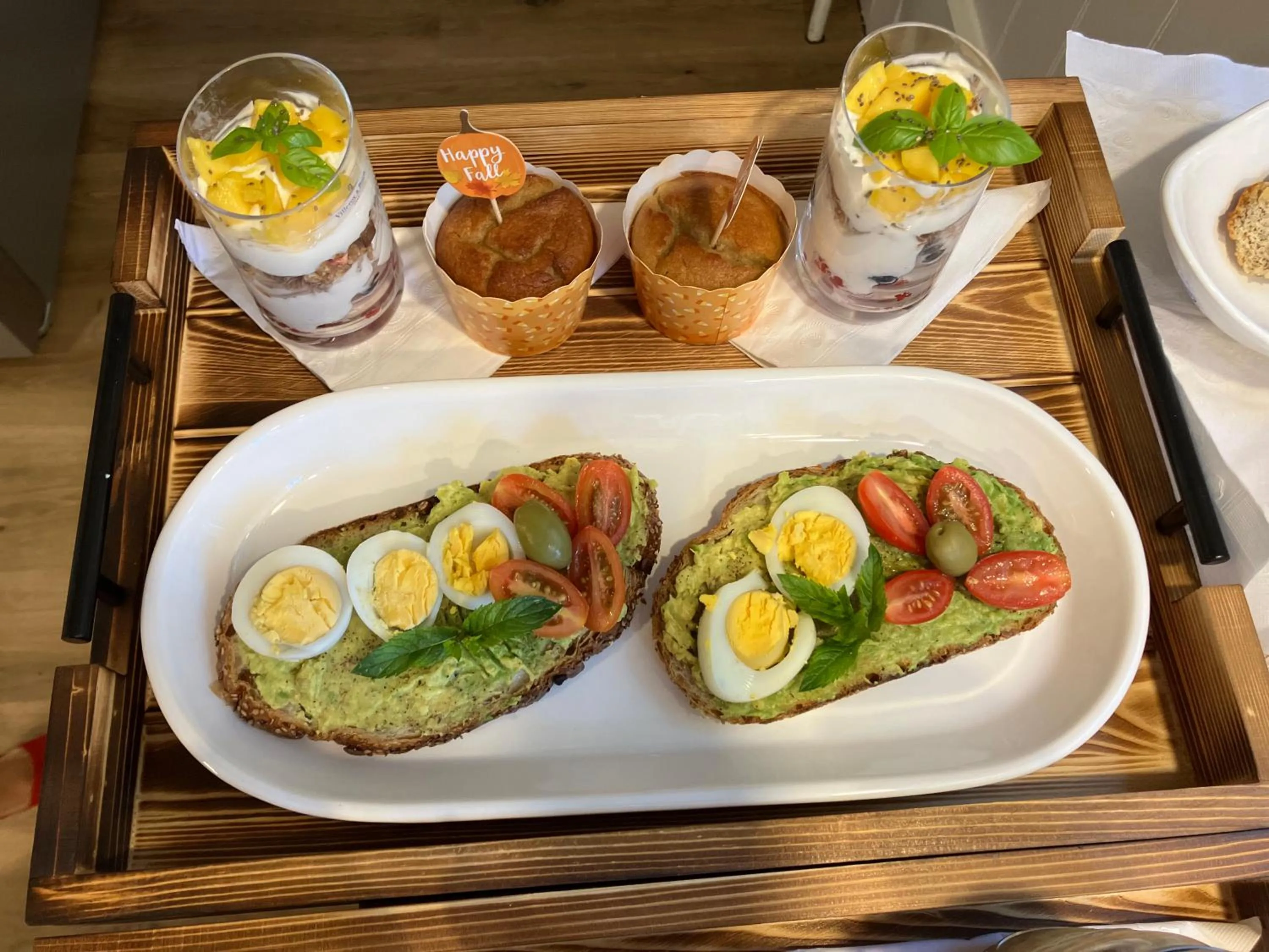 Food in Chimney Hill Estate Inn