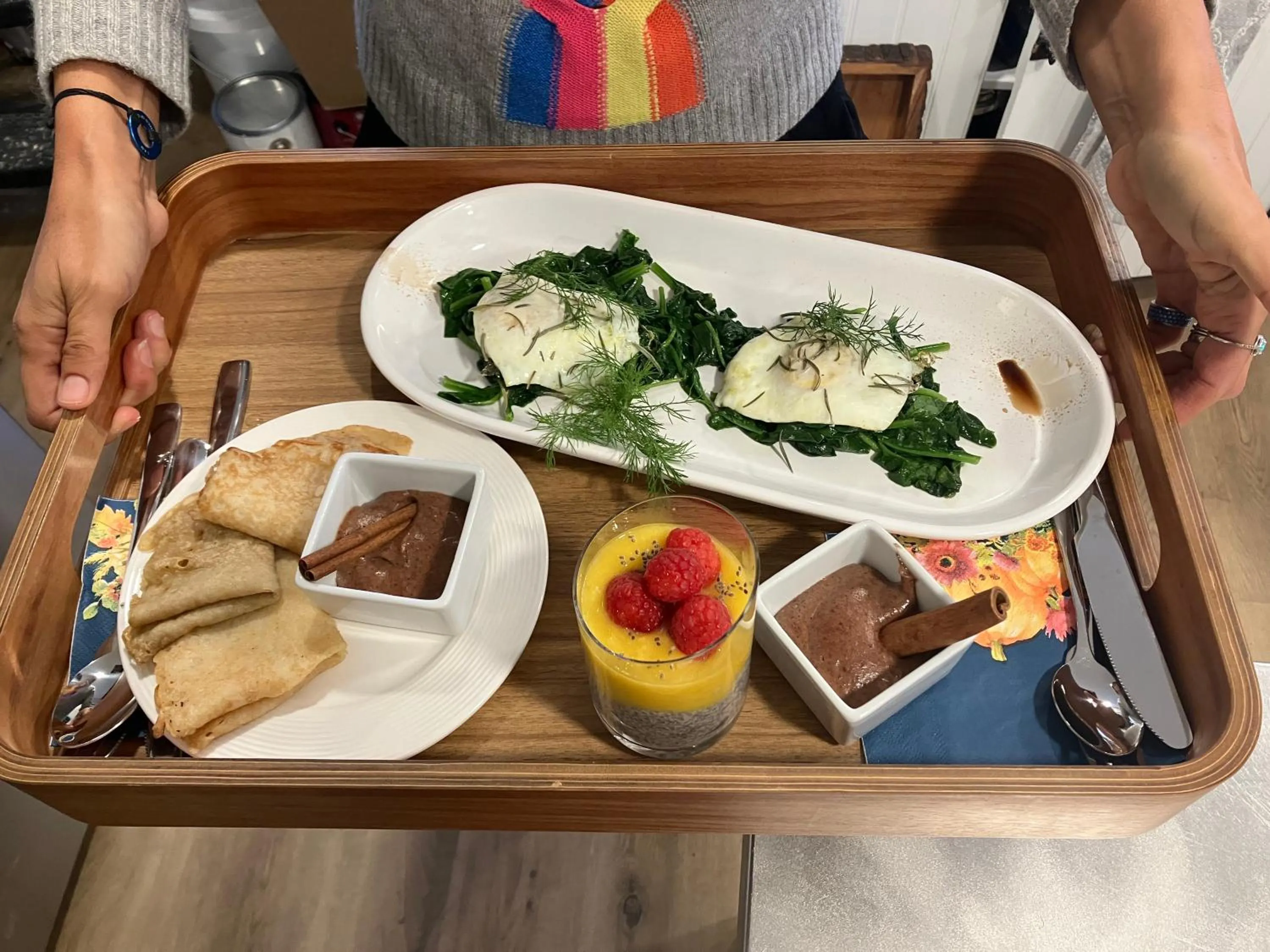 Food in Chimney Hill Estate Inn