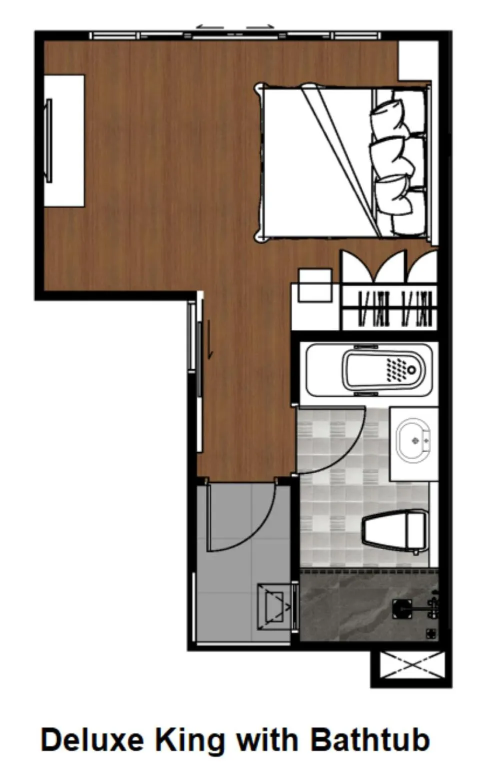 Floor plan in Be Phrasingh Hotel Chiang Mai