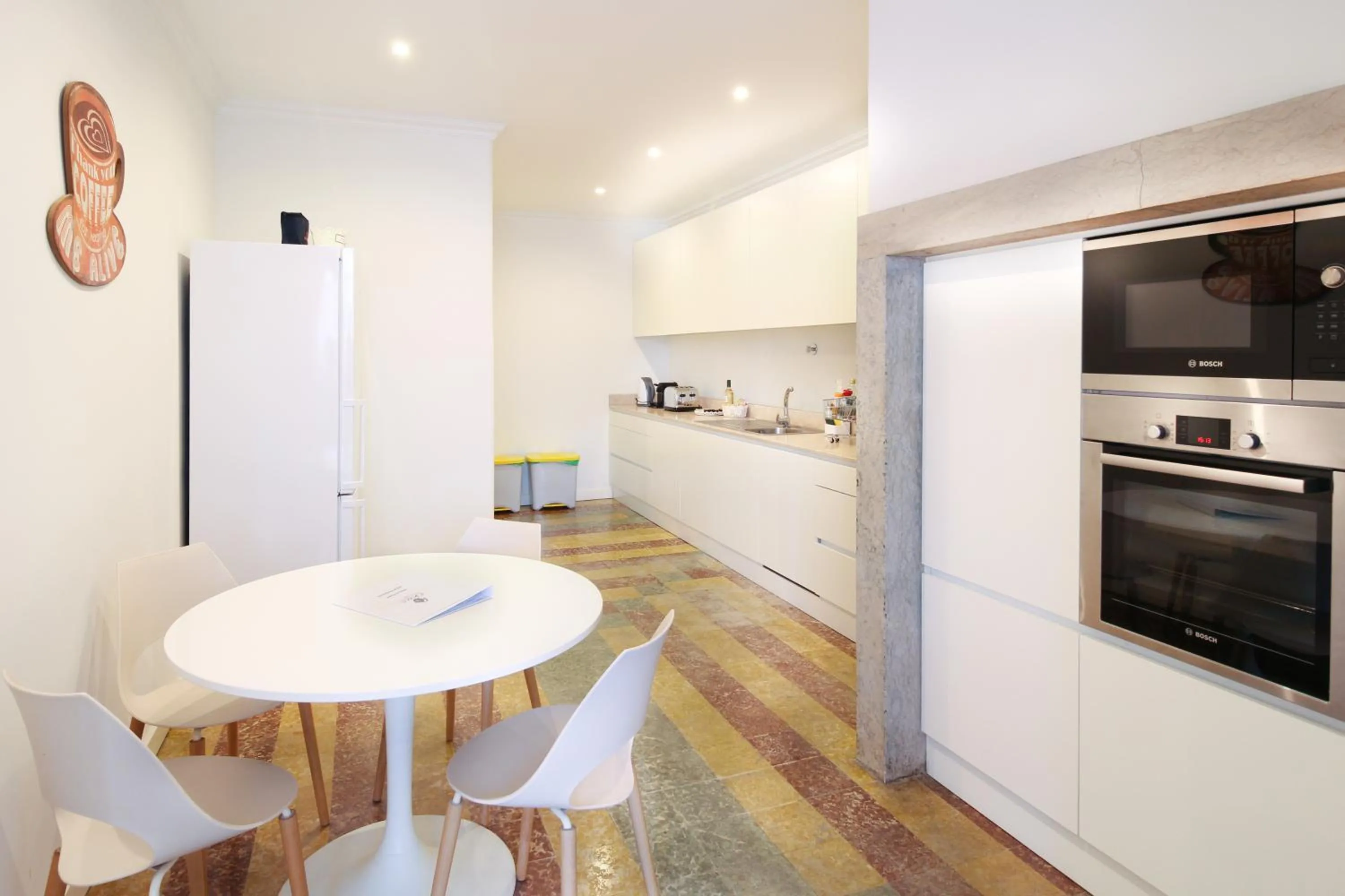 Kitchen or kitchenette in Cruz Apartments