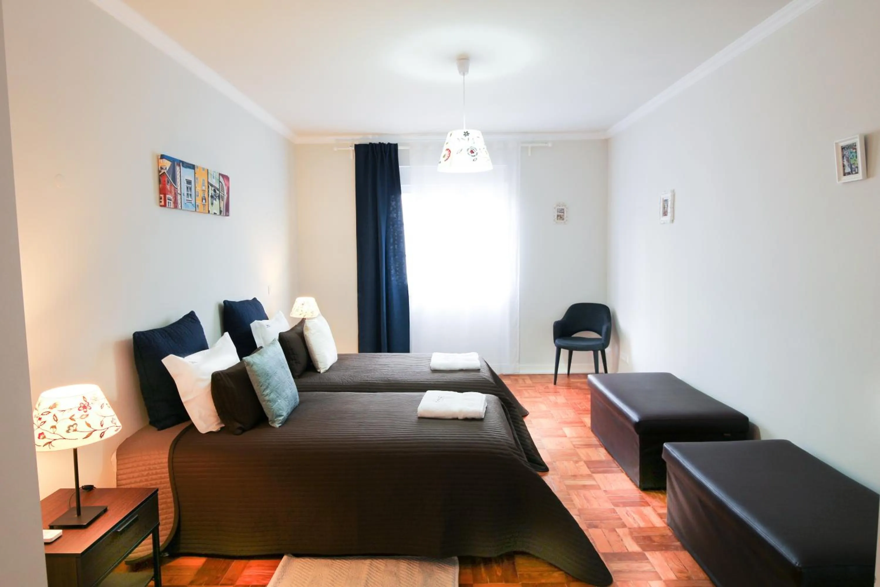 Bedroom in Cruz Apartments