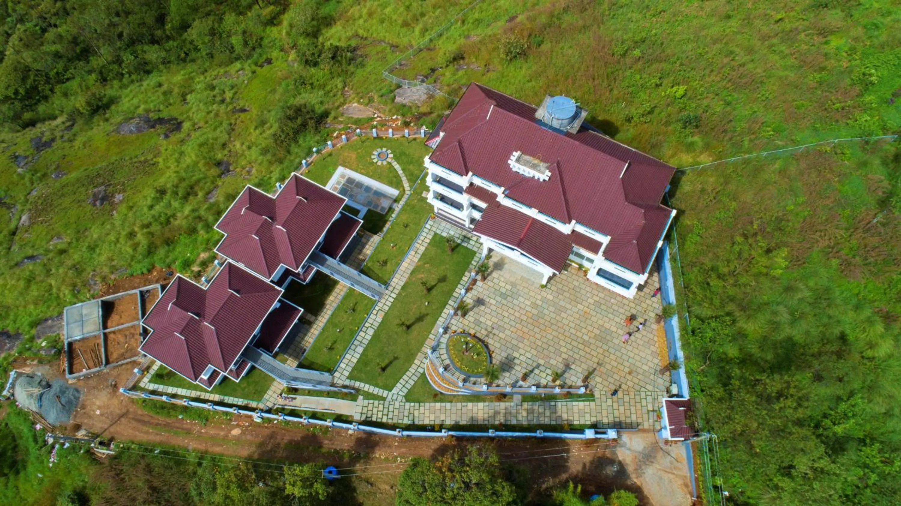 Property building in The Windy Mist Resort Munnar