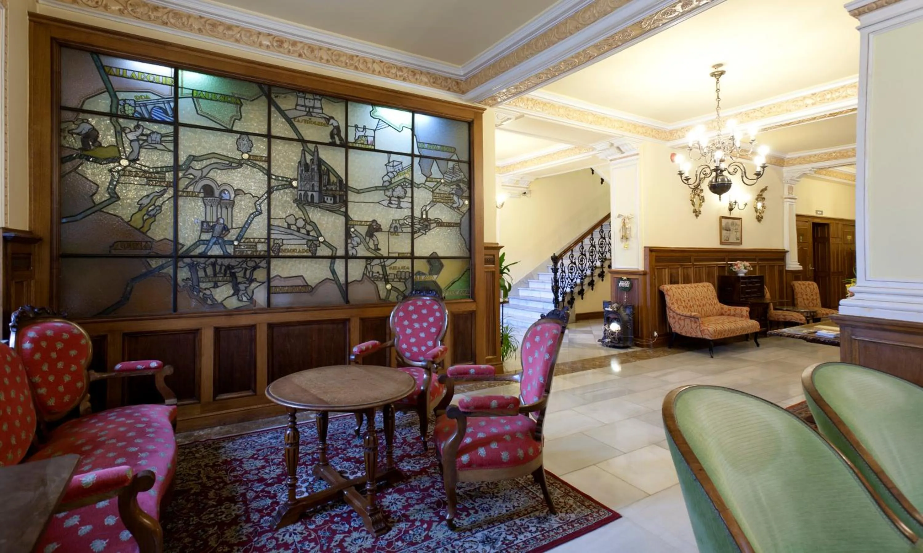 Lobby or reception in Hotel Norte y Londres