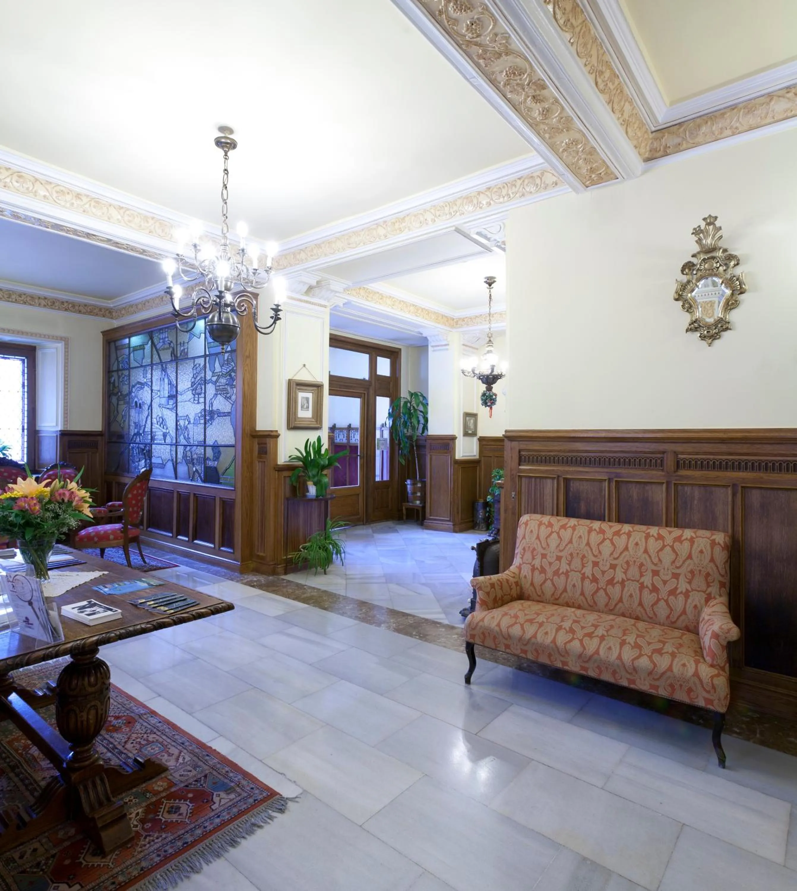 Lobby or reception in Hotel Norte y Londres