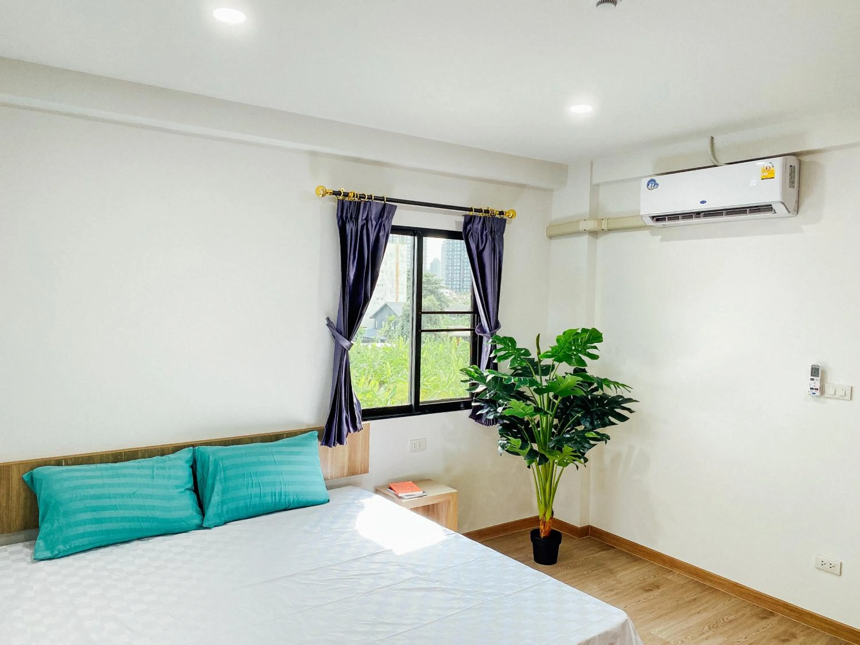 Bed in GP House Bangkok - Sukhumvit Onnut BTS Skytrain