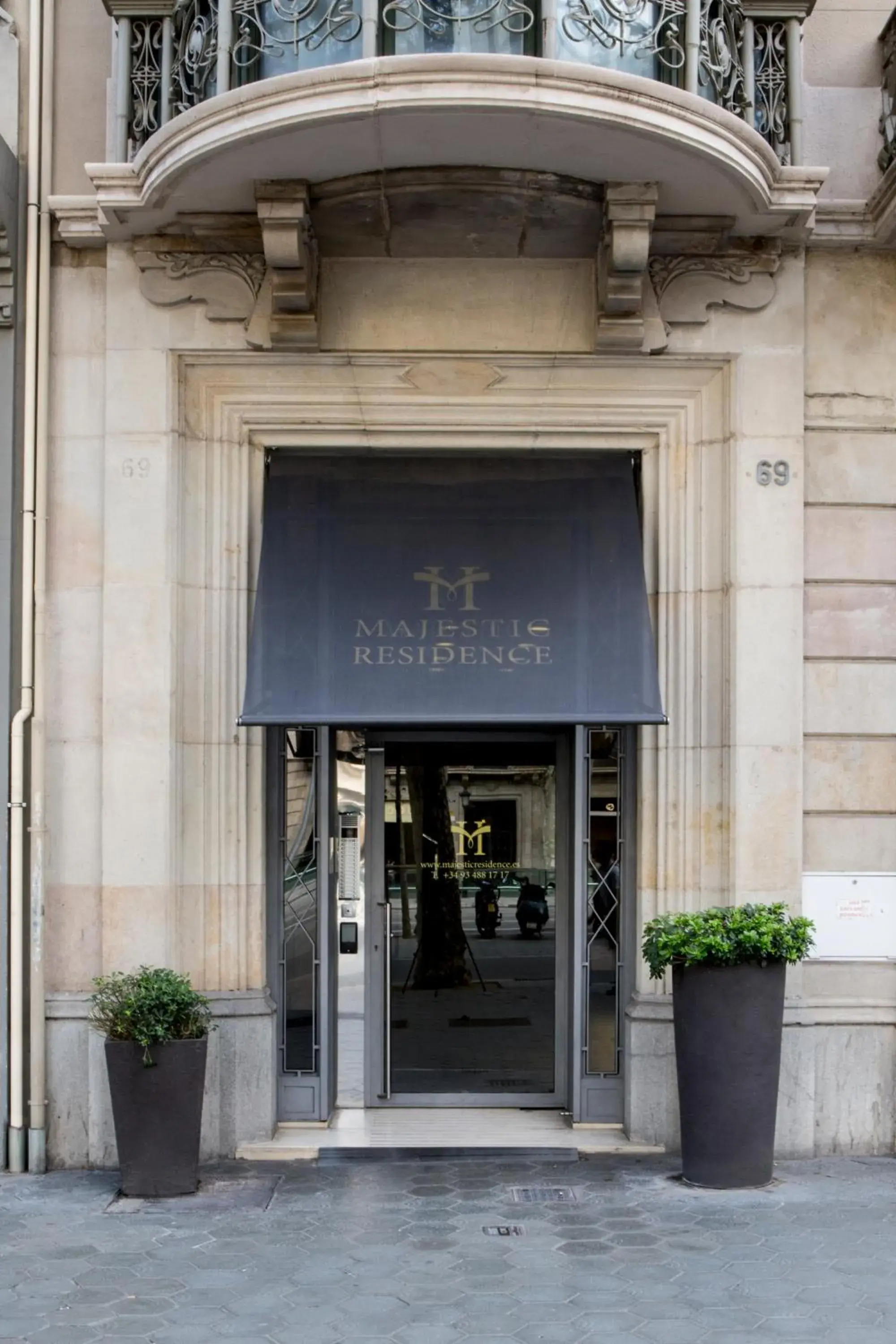 Facade/entrance in Majestic Hotel & Spa Barcelona GL Facade/entrance in Majestic Hotel & Spa Barcelona GL